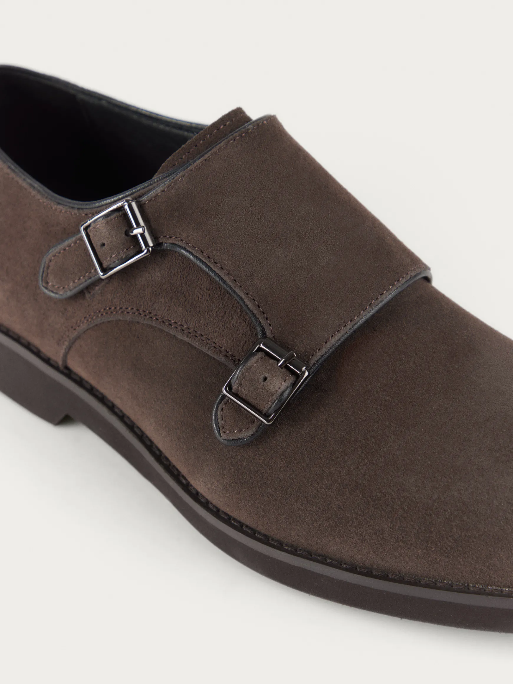 BLUCHER DOBLE HEBILLA MARRÓN-Alvaro Moreno Best
