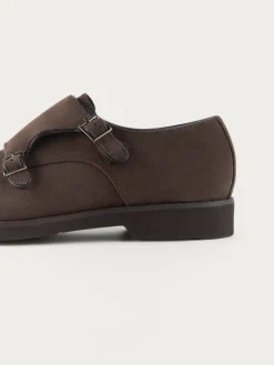 BLUCHER DOBLE HEBILLA MARRÓN-Alvaro Moreno Best