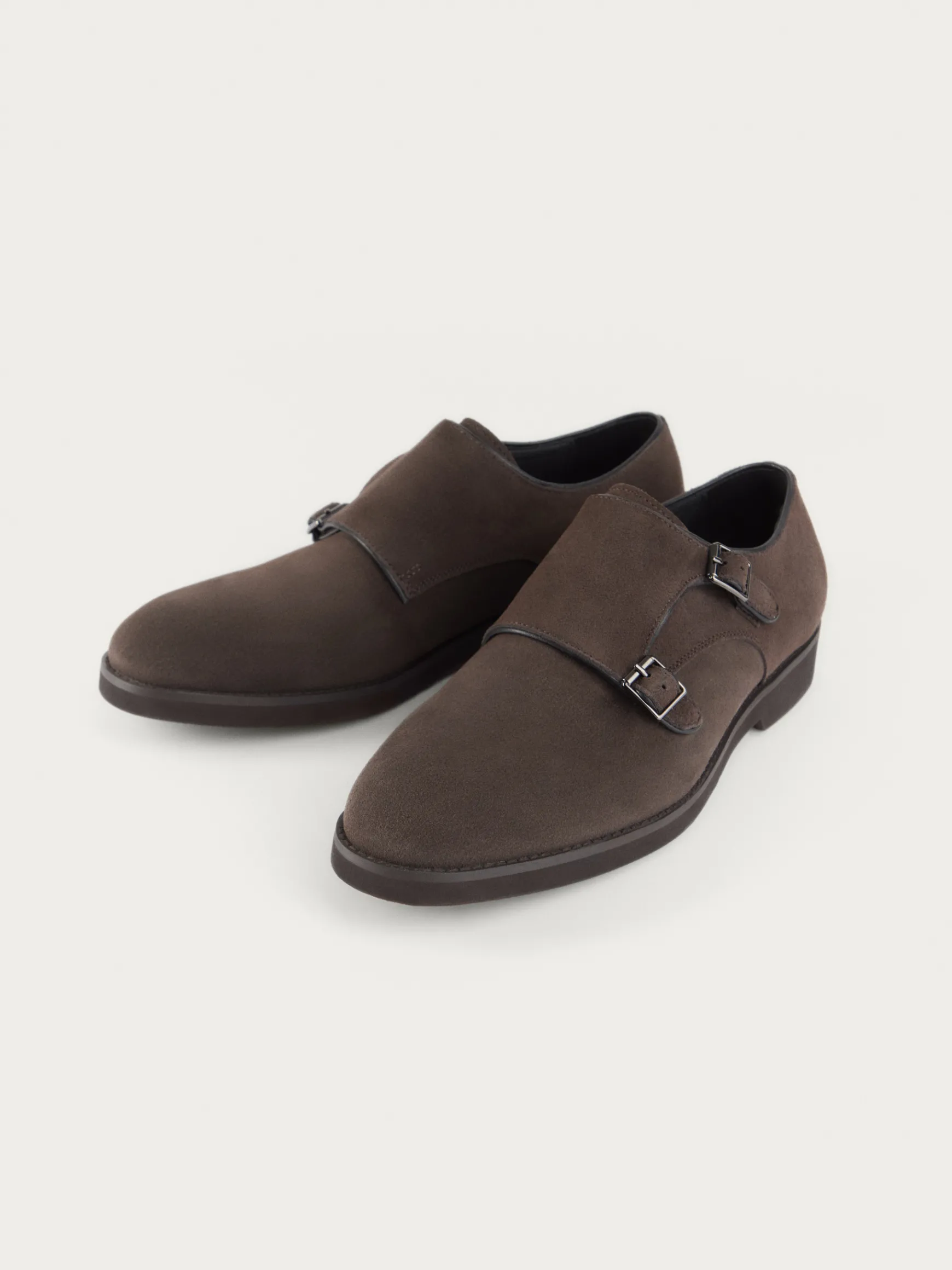 BLUCHER DOBLE HEBILLA MARRÓN-Alvaro Moreno Best