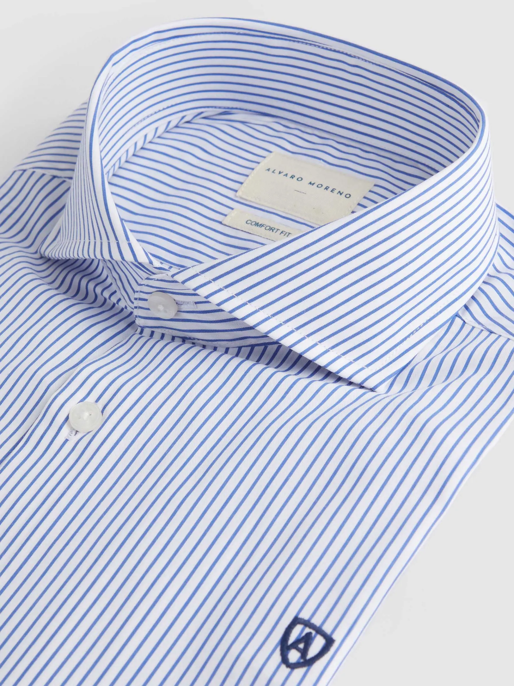 CAMISA COMFORT RAYAS-Alvaro Moreno Clearance