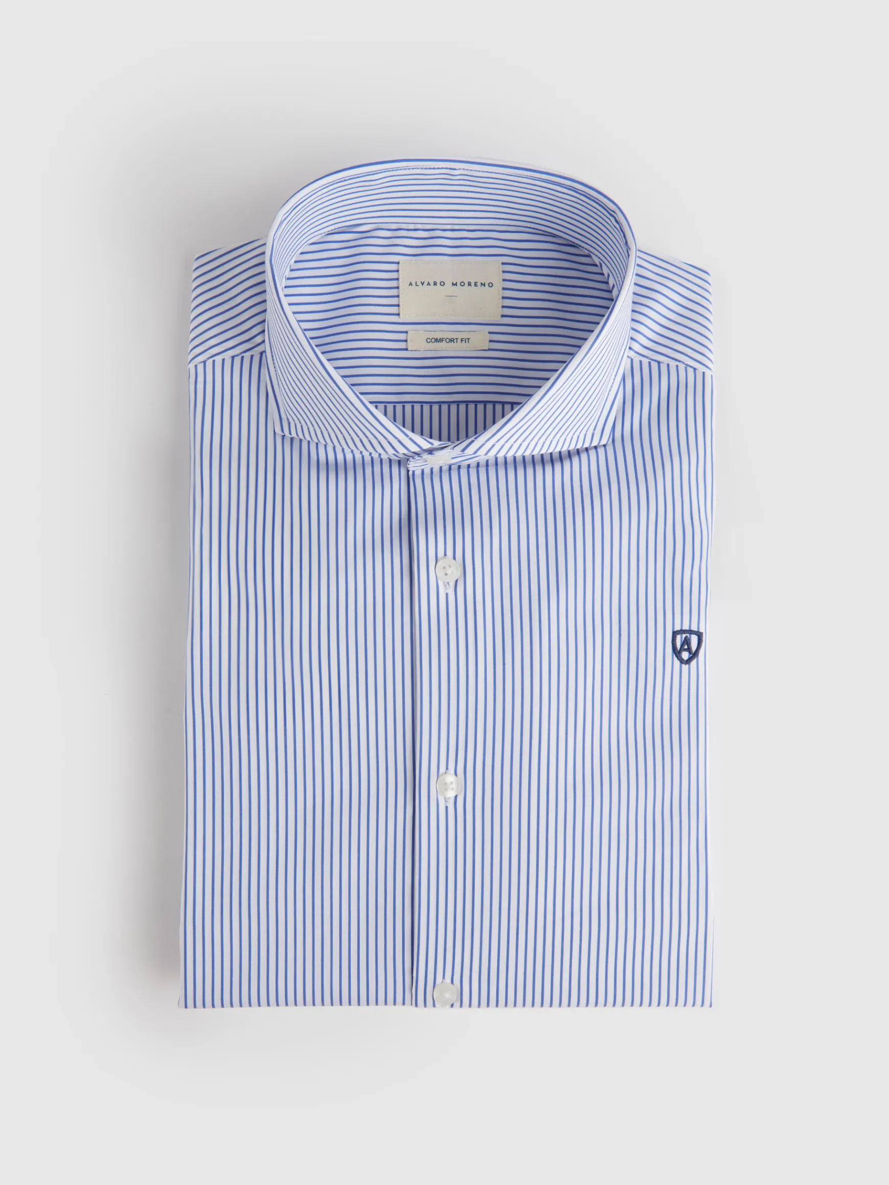 CAMISA COMFORT RAYAS-Alvaro Moreno Clearance