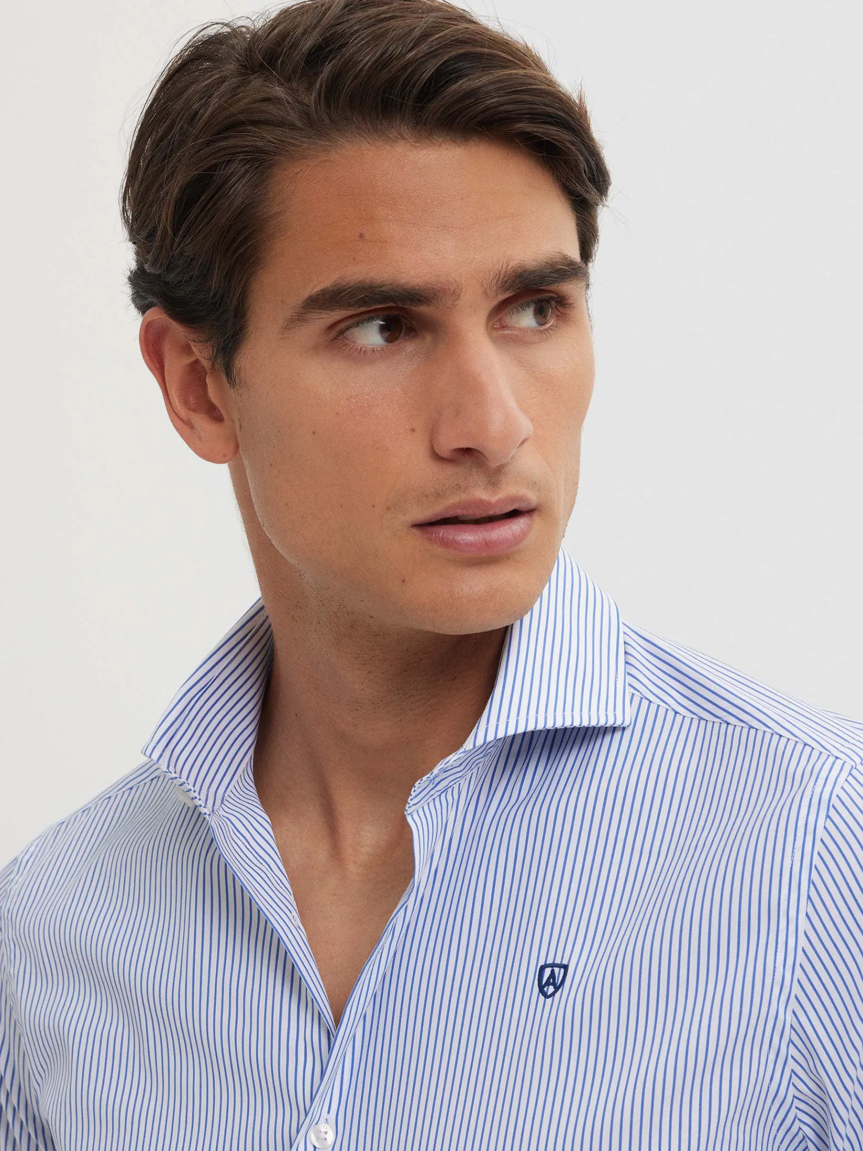 CAMISA COMFORT RAYAS-Alvaro Moreno Clearance