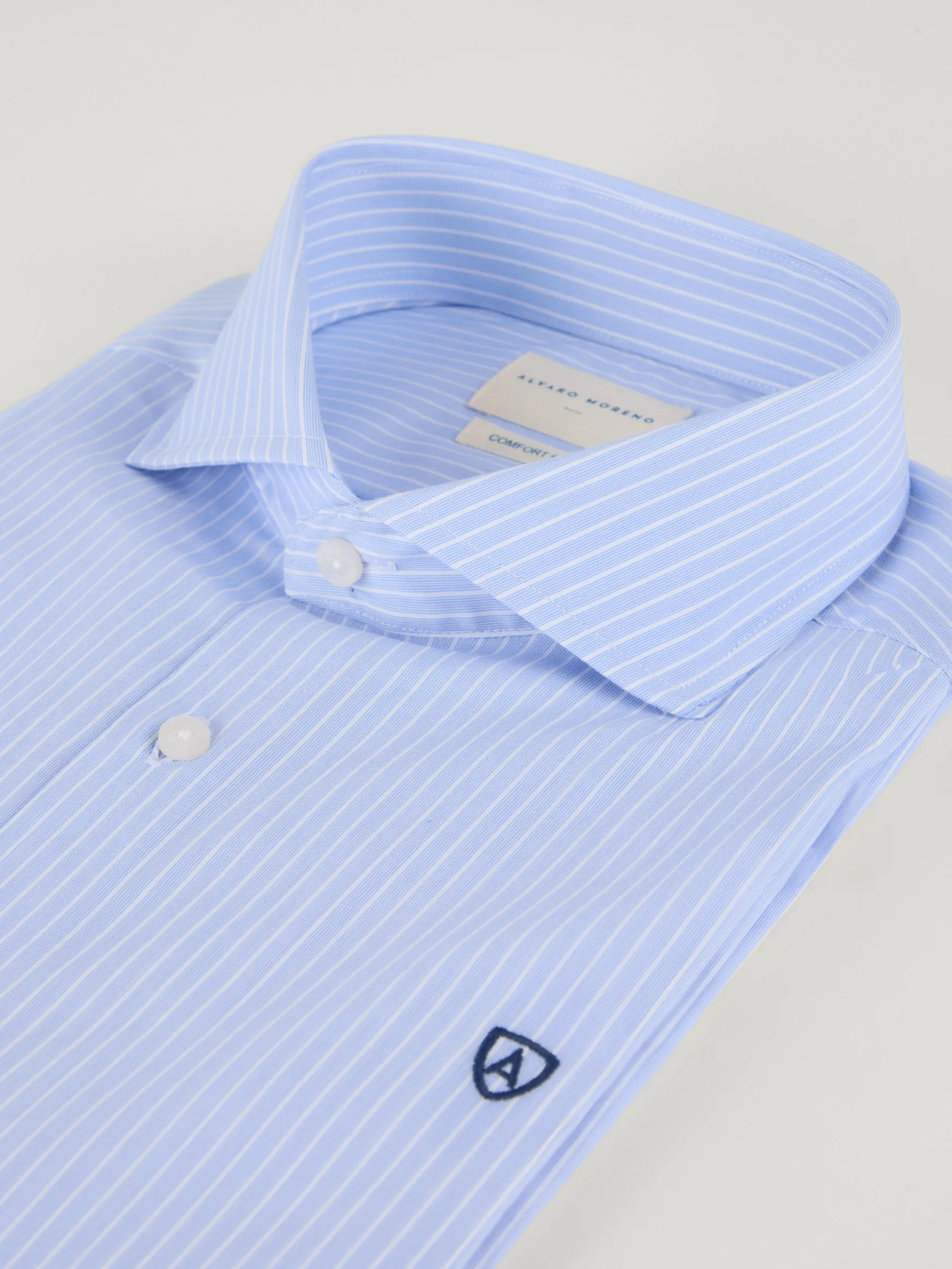 CAMISA COMFORT RAYAS-Alvaro Moreno Hot
