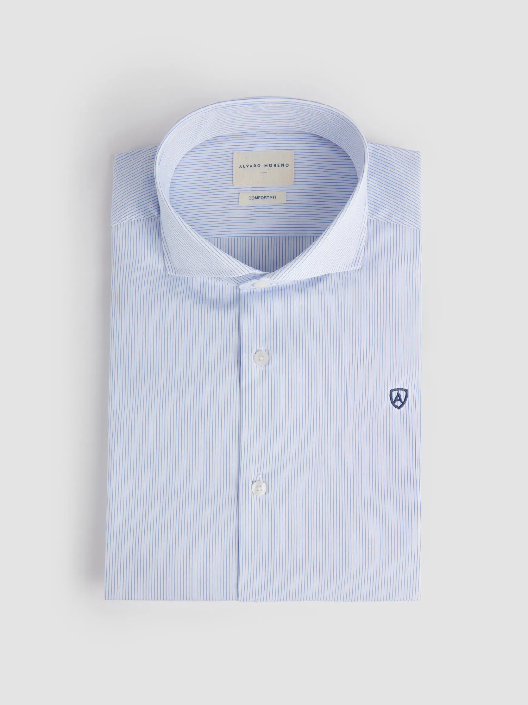 CAMISA COMFORT RAYAS-Alvaro Moreno New