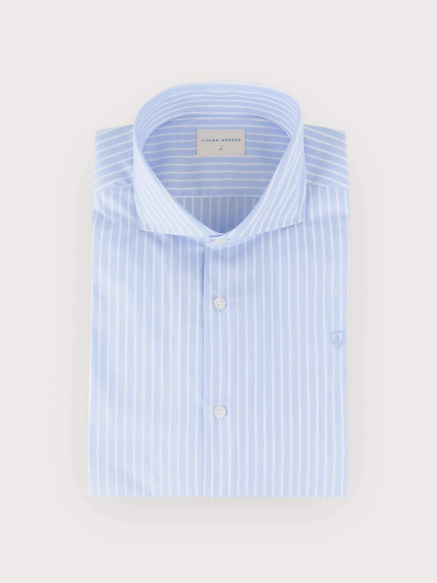 CAMISA COMFORT RAYAS DIPLO-Alvaro Moreno Sale