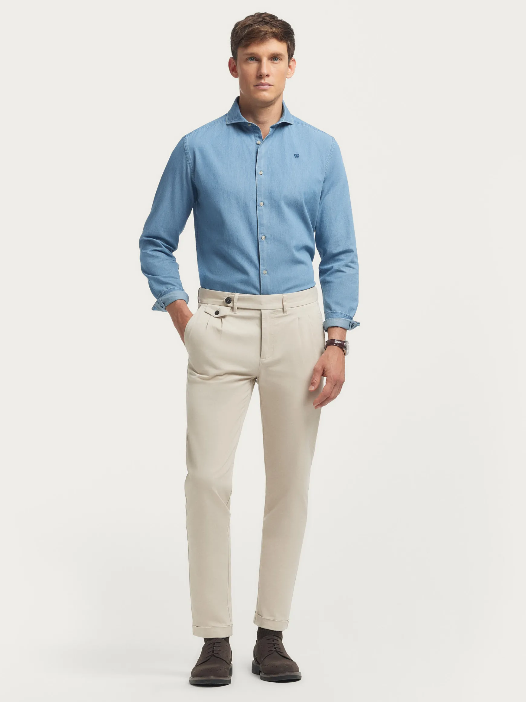 CAMISA DENIM JACK-Alvaro Moreno Clearance