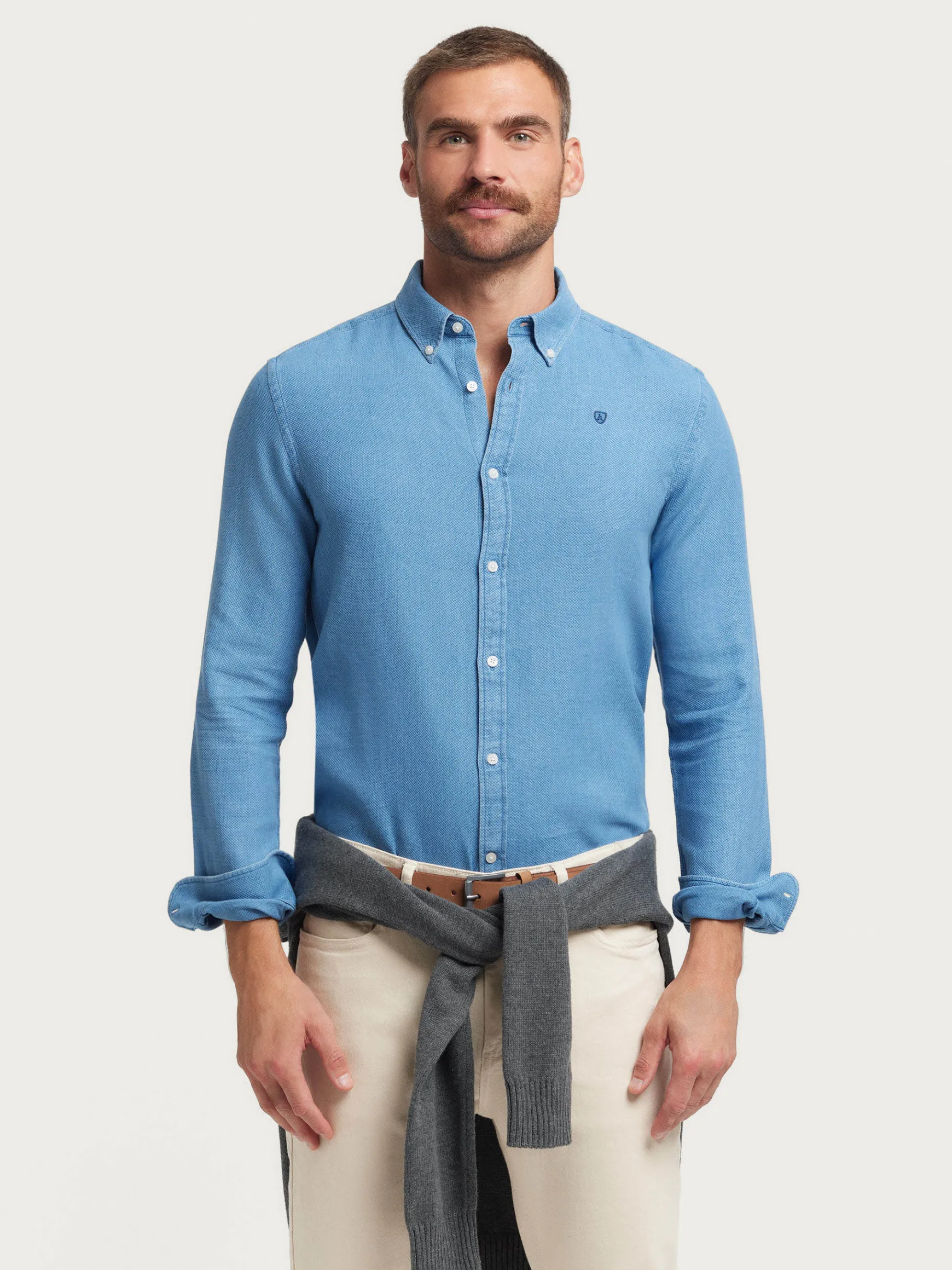 CAMISA DENIM NIDO-Alvaro Moreno Discount