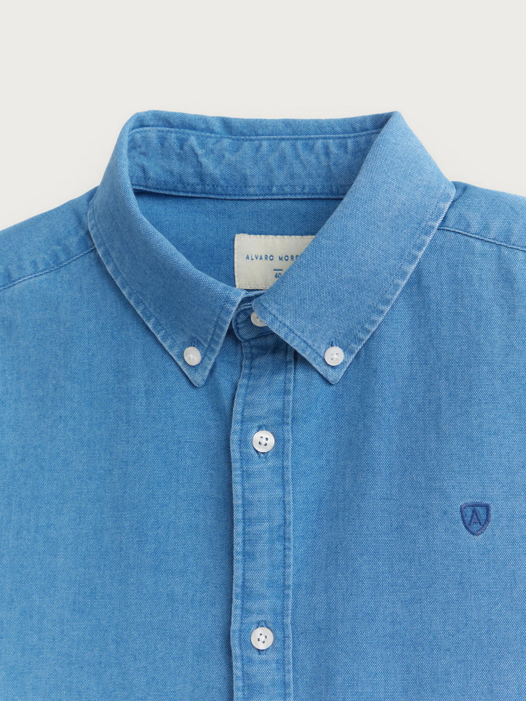 CAMISA DENIM OXFORD-Alvaro Moreno Outlet