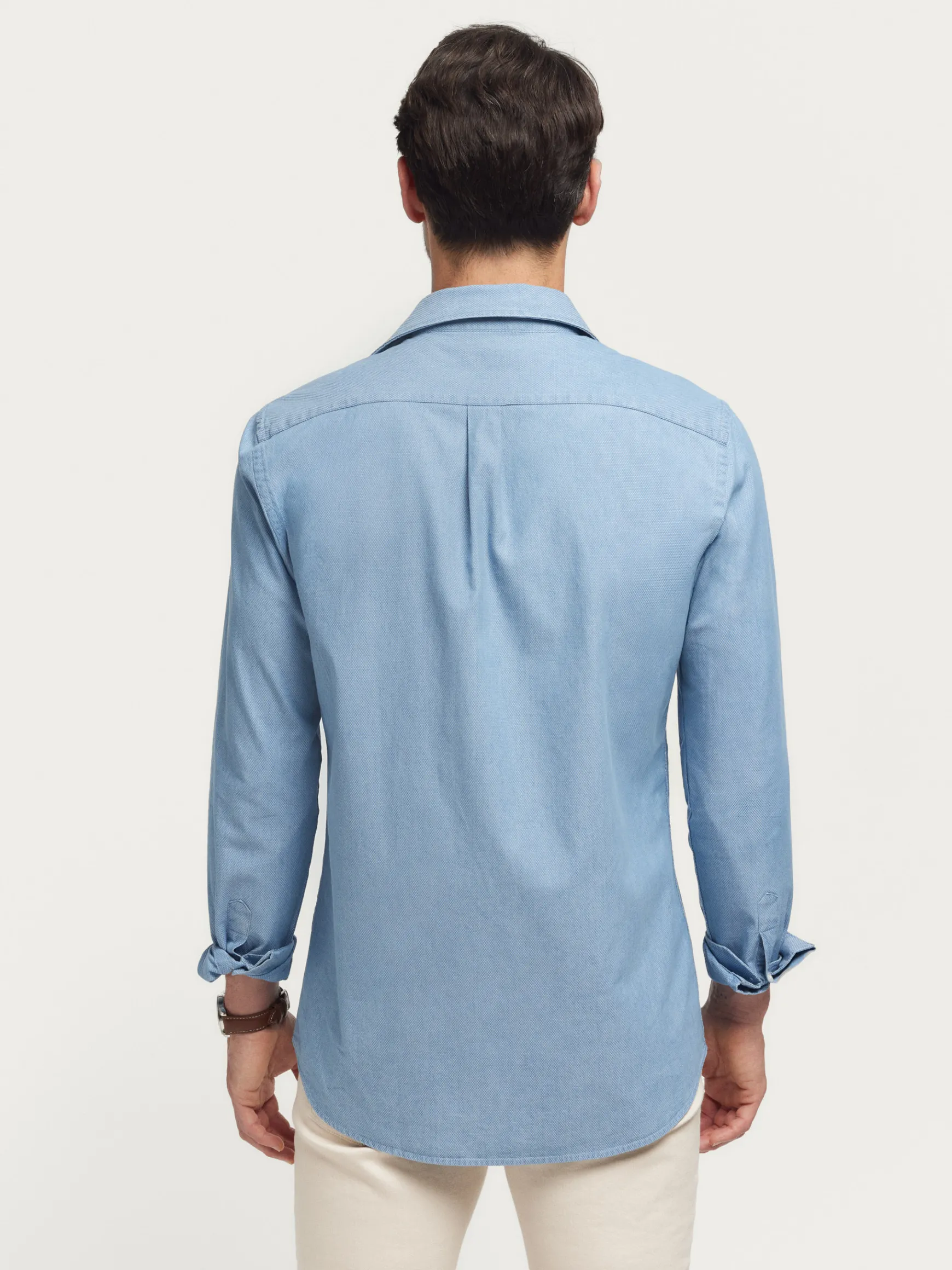 CAMISA DENIM STRUCTURE-Alvaro Moreno Discount