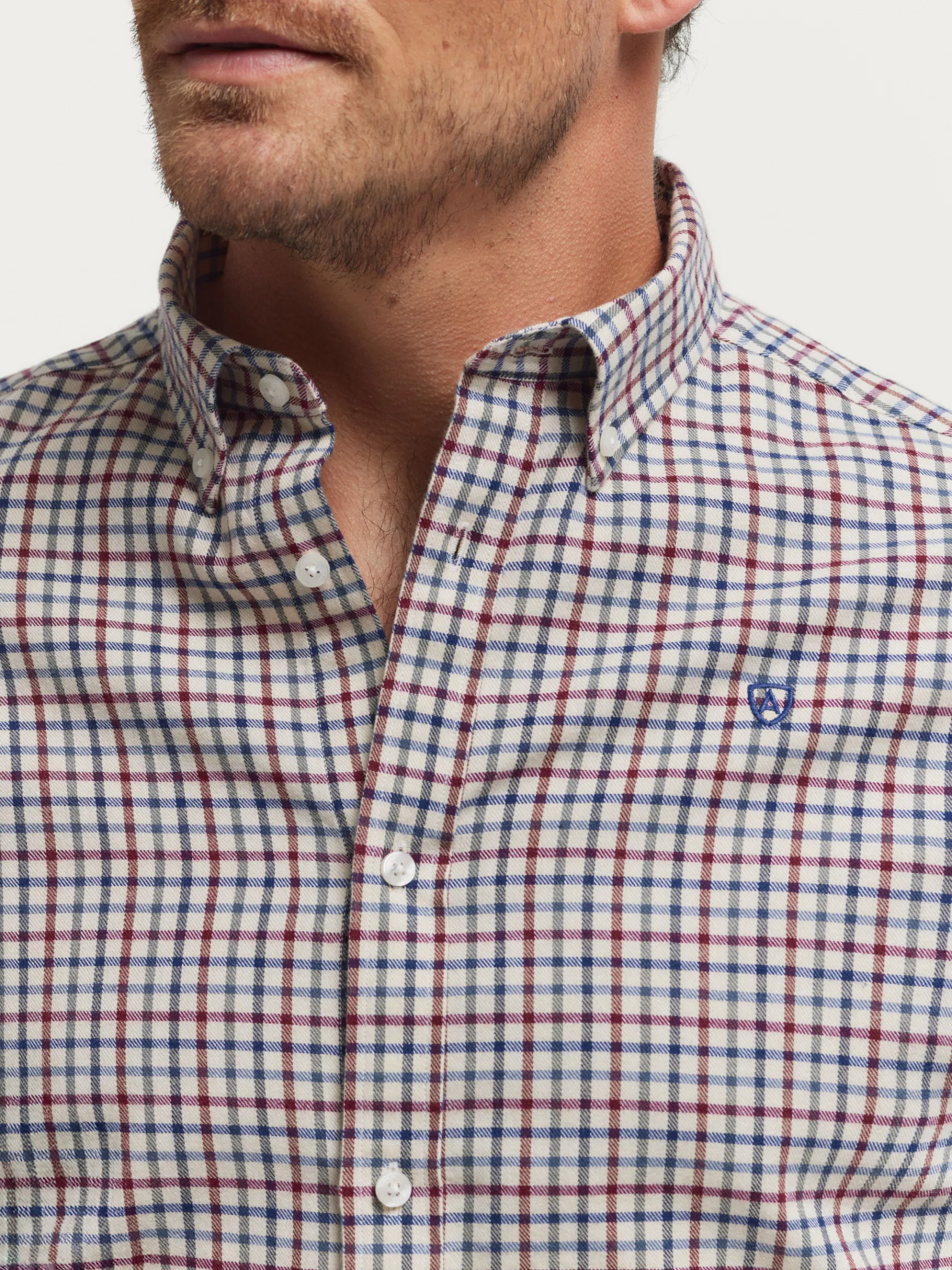CAMISA FLANNEL CHECKS-Alvaro Moreno Discount