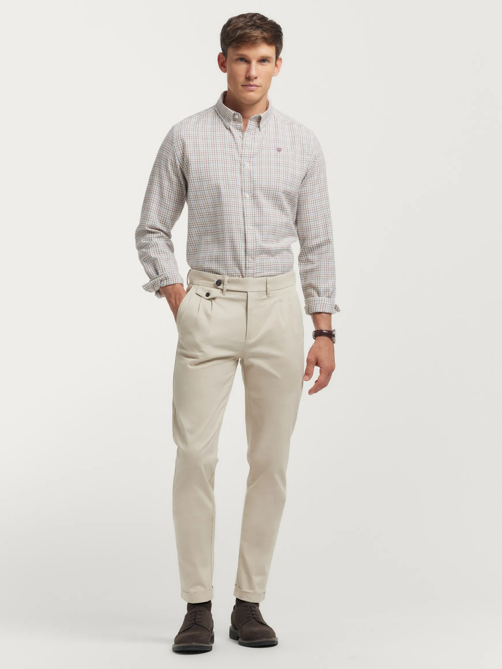 CAMISA FLANNEL CHECKS-Alvaro Moreno Hot