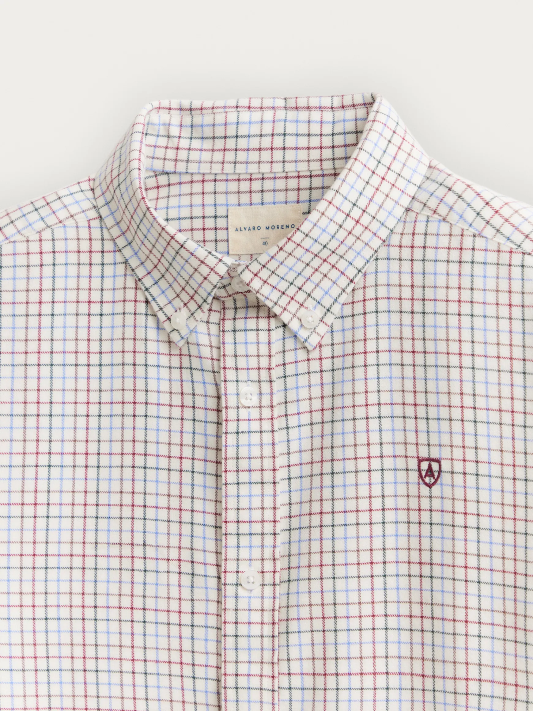 CAMISA FLANNEL CHECKS-Alvaro Moreno Hot