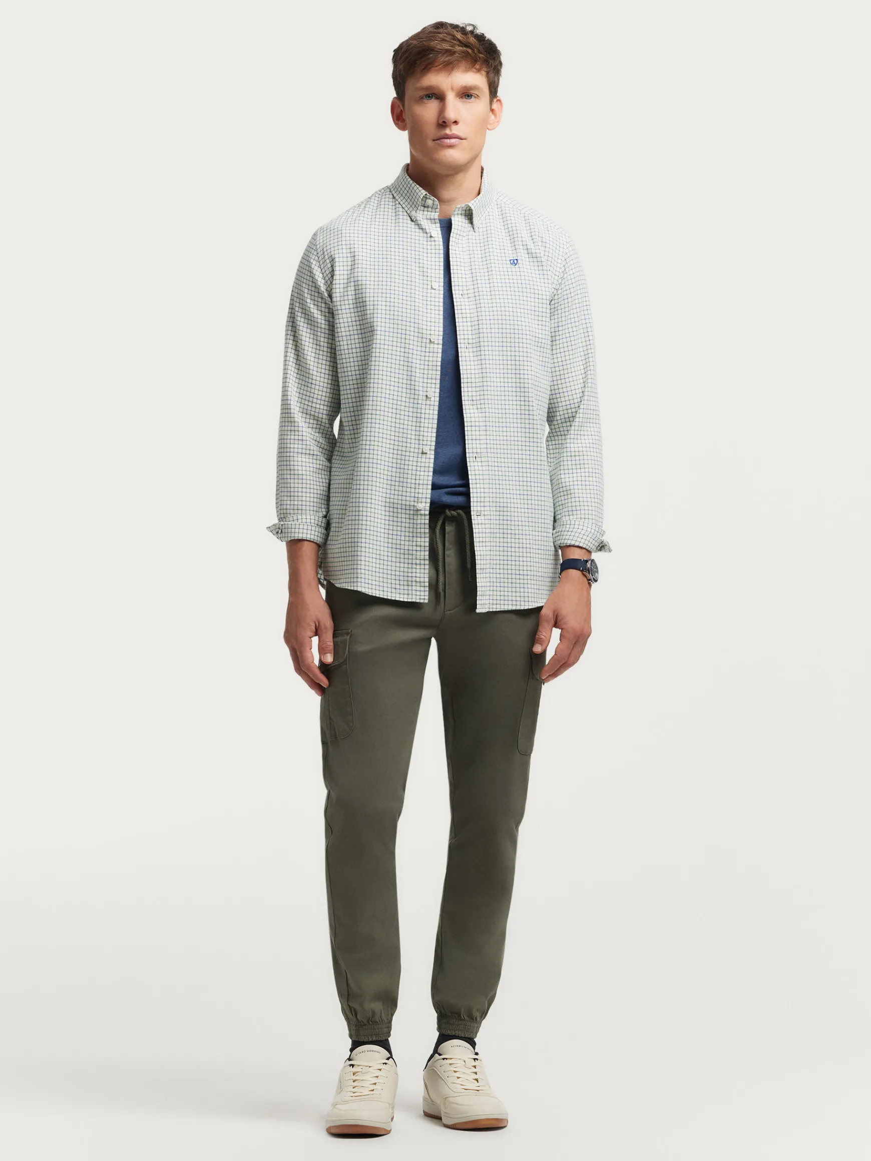 CAMISA FLANNEL CHECKS-Alvaro Moreno Discount