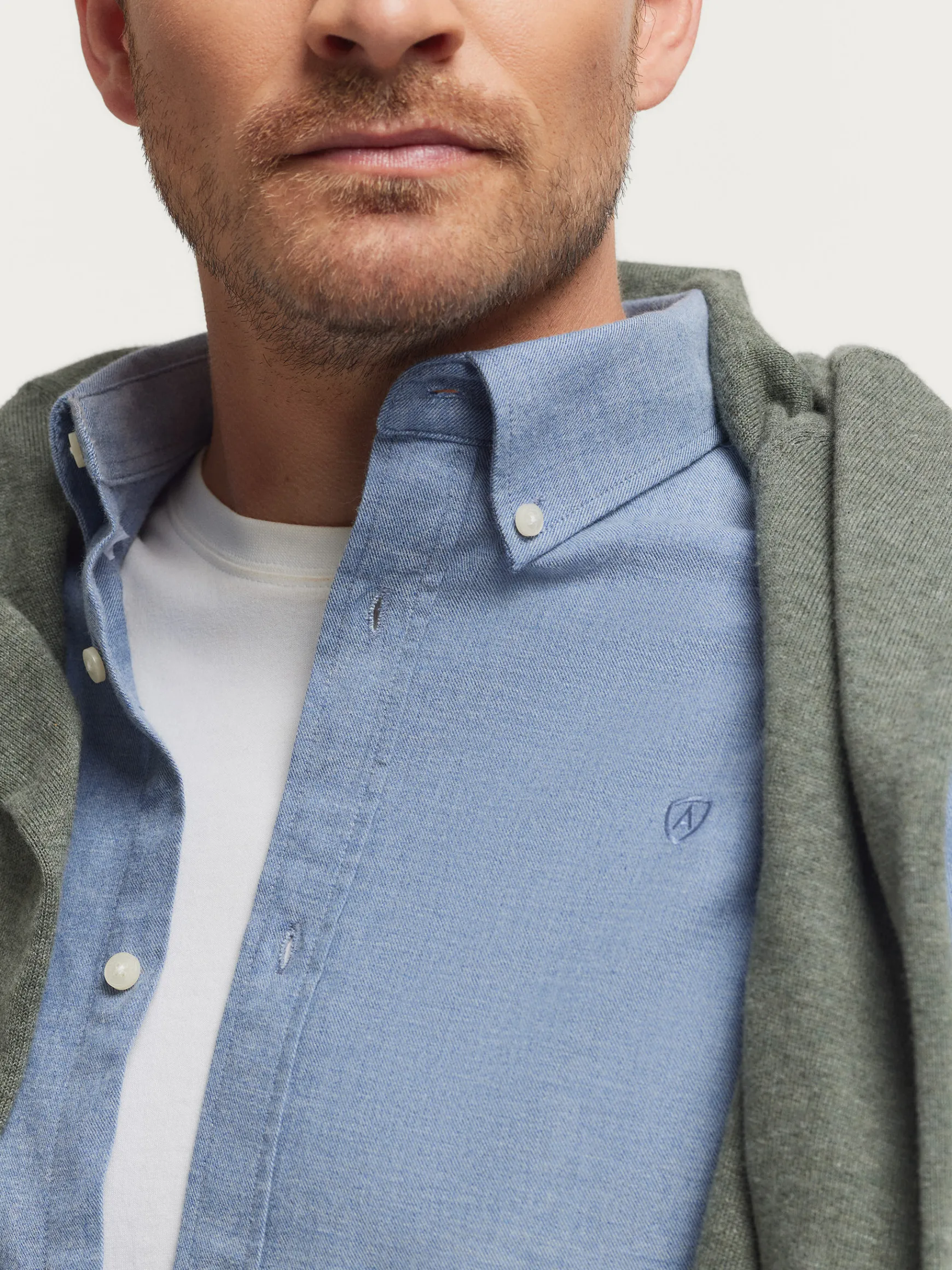 CAMISA FLANNEL TWILL-Alvaro Moreno Best