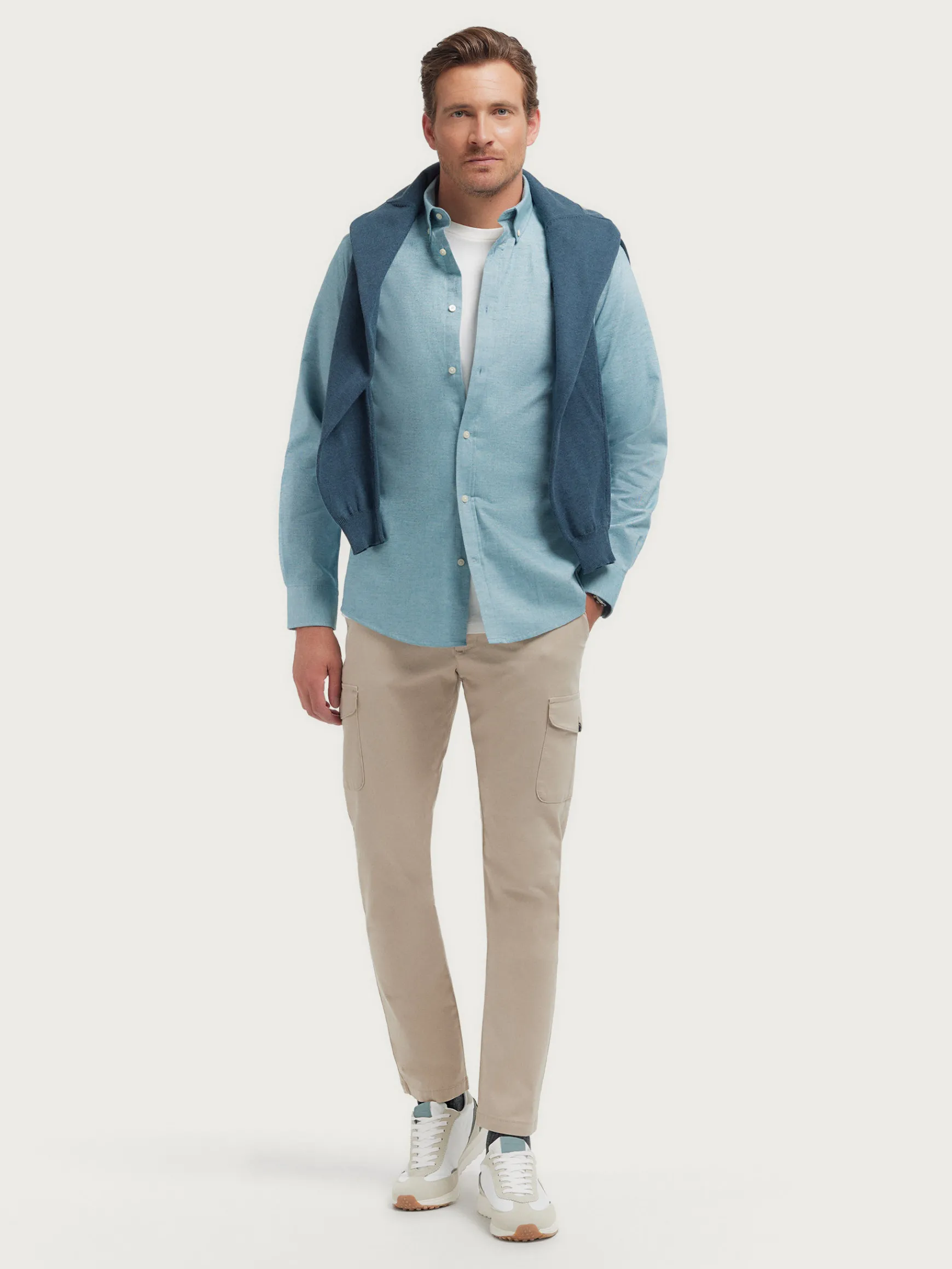 CAMISA FLANNEL TWILL-Alvaro Moreno Clearance