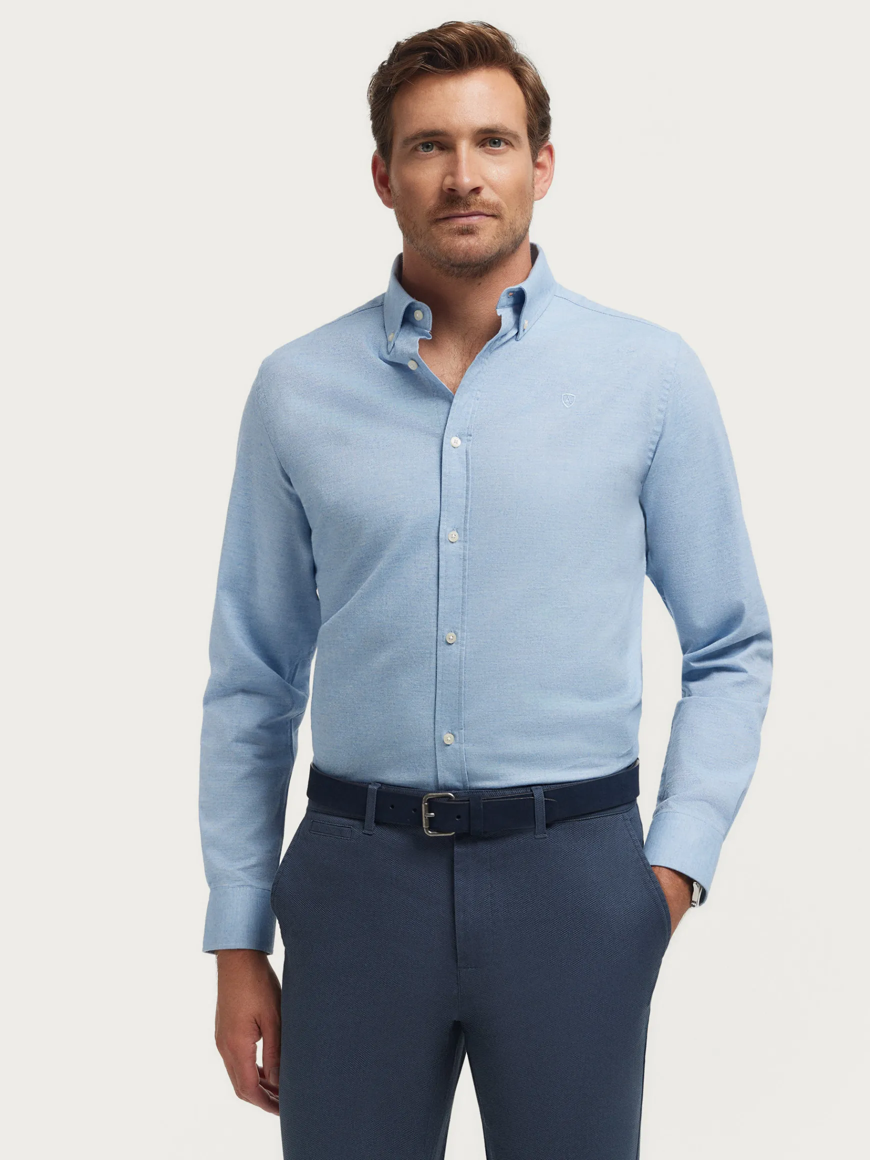 CAMISA FLANNEL TWILL-Alvaro Moreno New