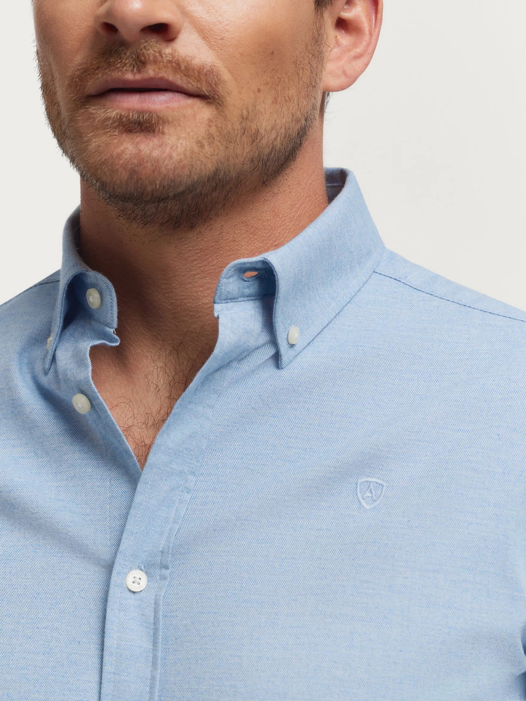 CAMISA FLANNEL TWILL-Alvaro Moreno New