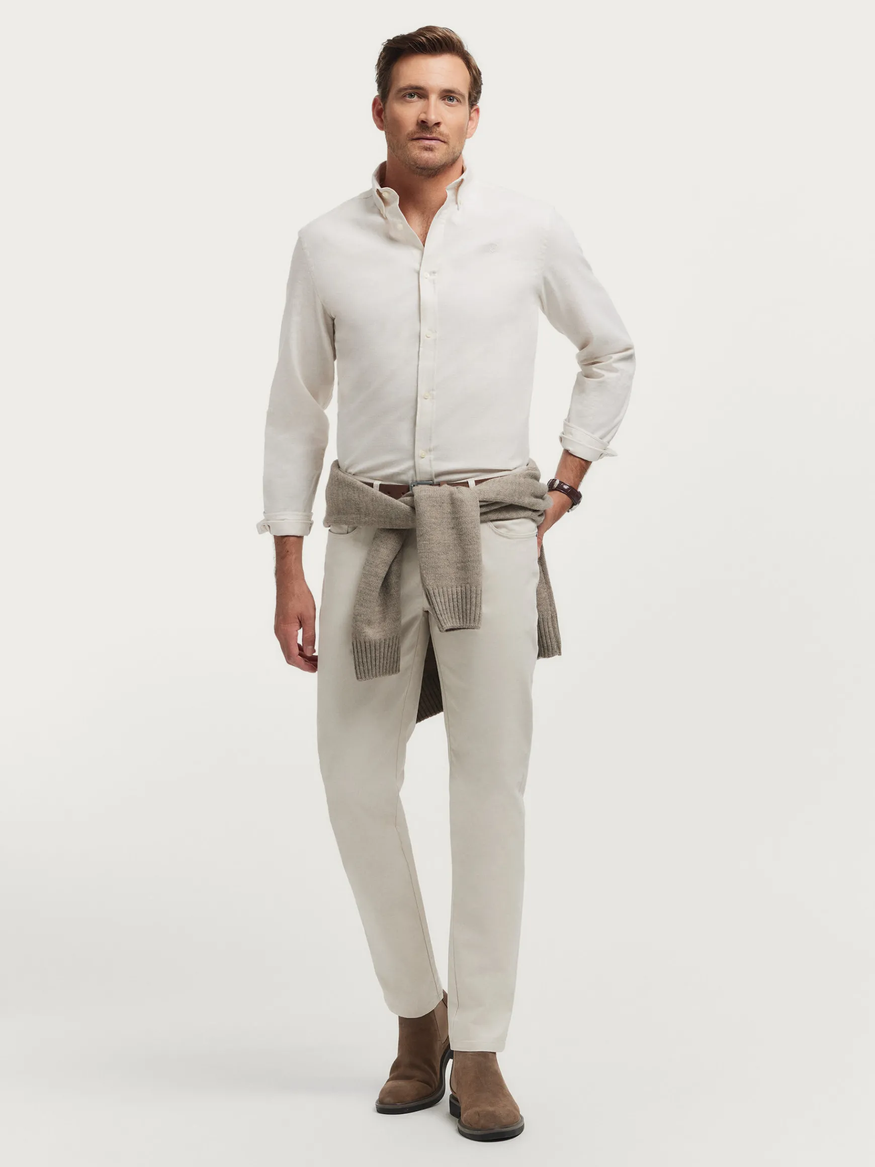 CAMISA FLANNEL TWILL-Alvaro Moreno Online