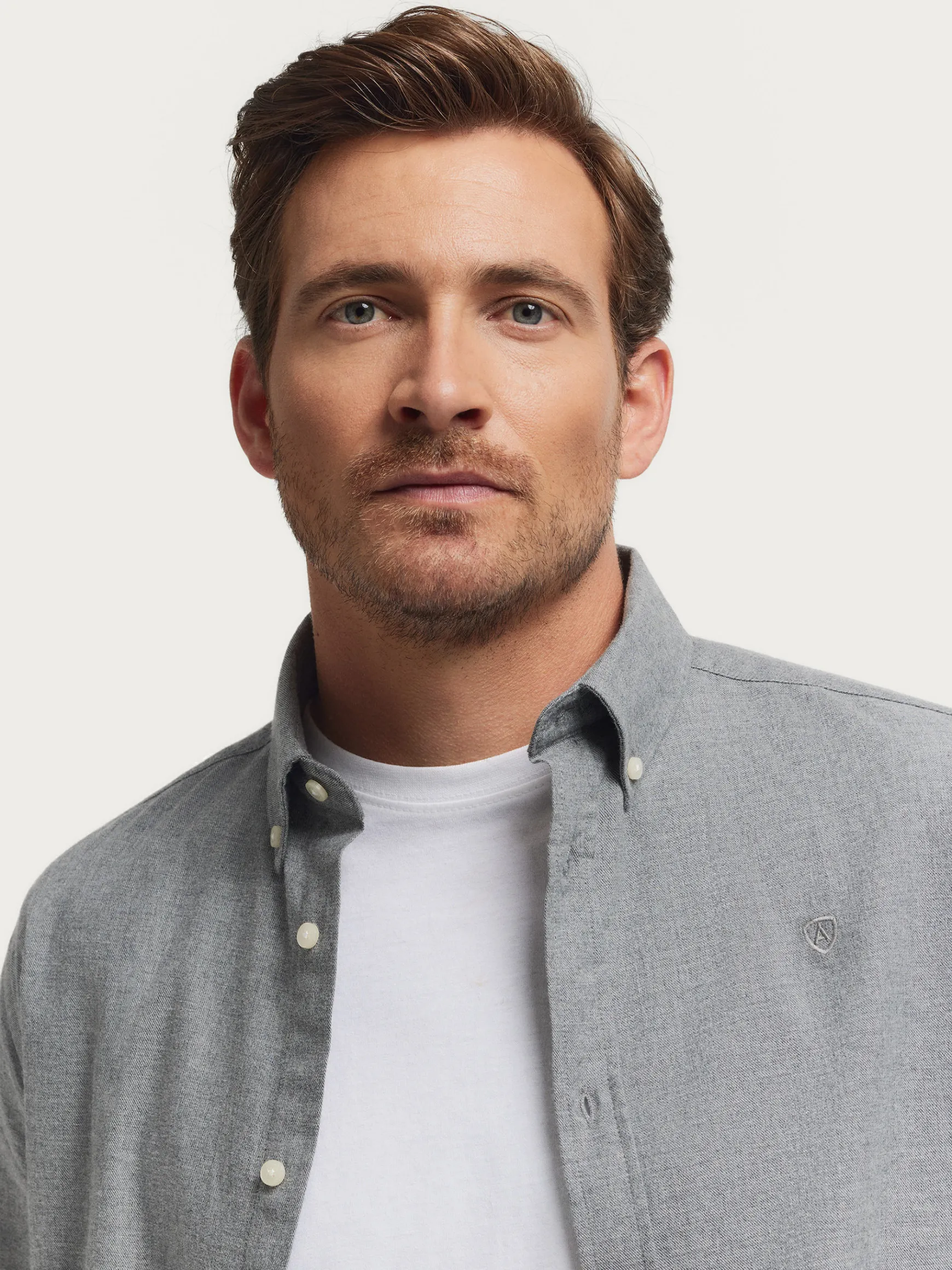 CAMISA FLANNEL TWILL-Alvaro Moreno Outlet