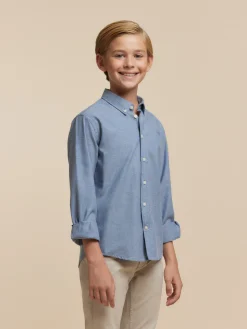 CAMISA FLANNEL TWILL KIDS-Alvaro Moreno