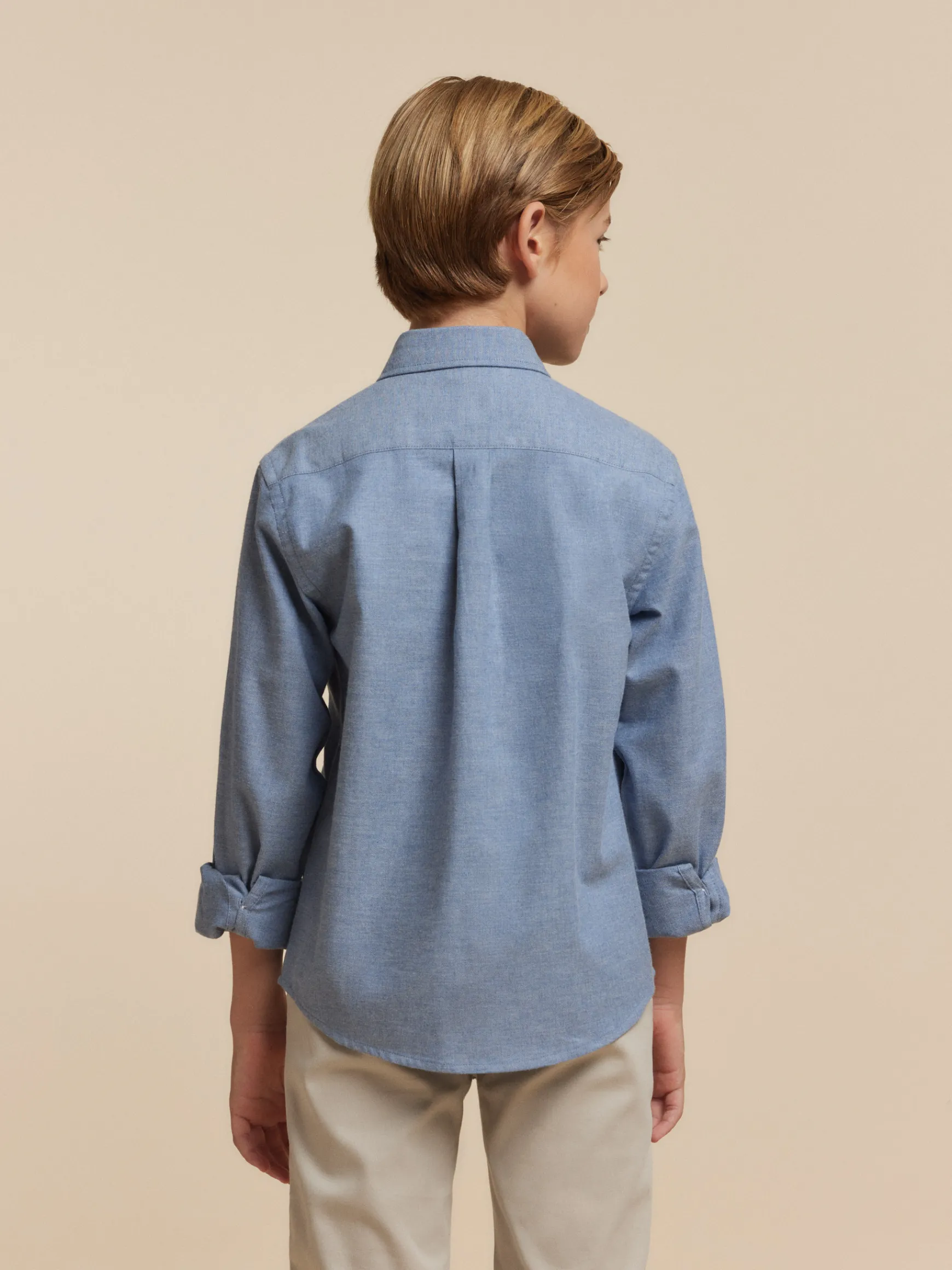 CAMISA FLANNEL TWILL KIDS-Alvaro Moreno