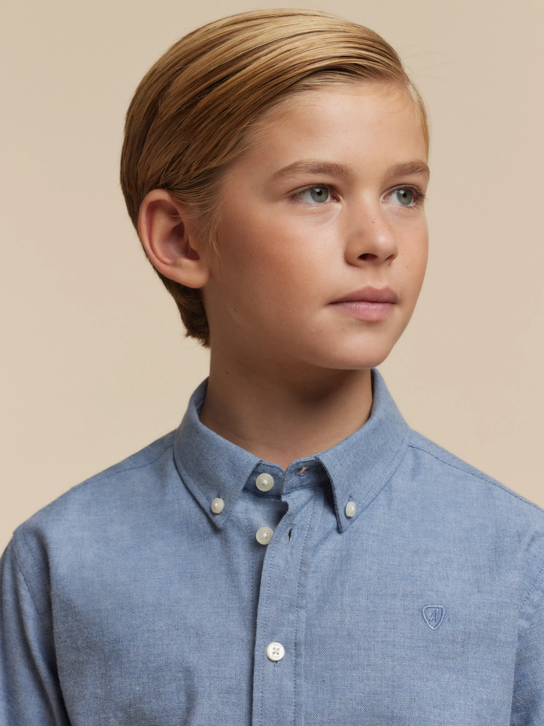 CAMISA FLANNEL TWILL KIDS-Alvaro Moreno