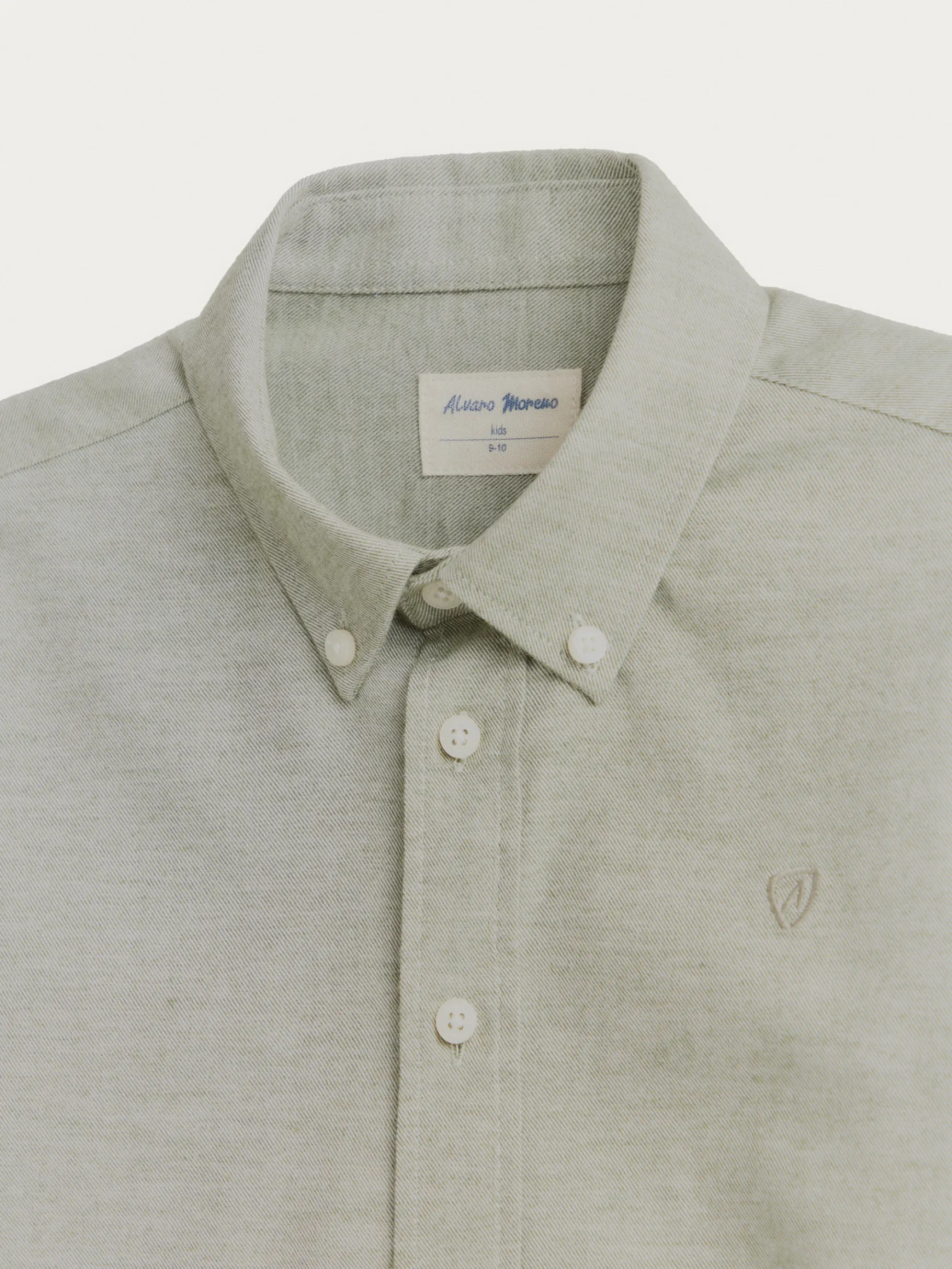 CAMISA FLANNEL TWILL KIDS-Alvaro Moreno Best