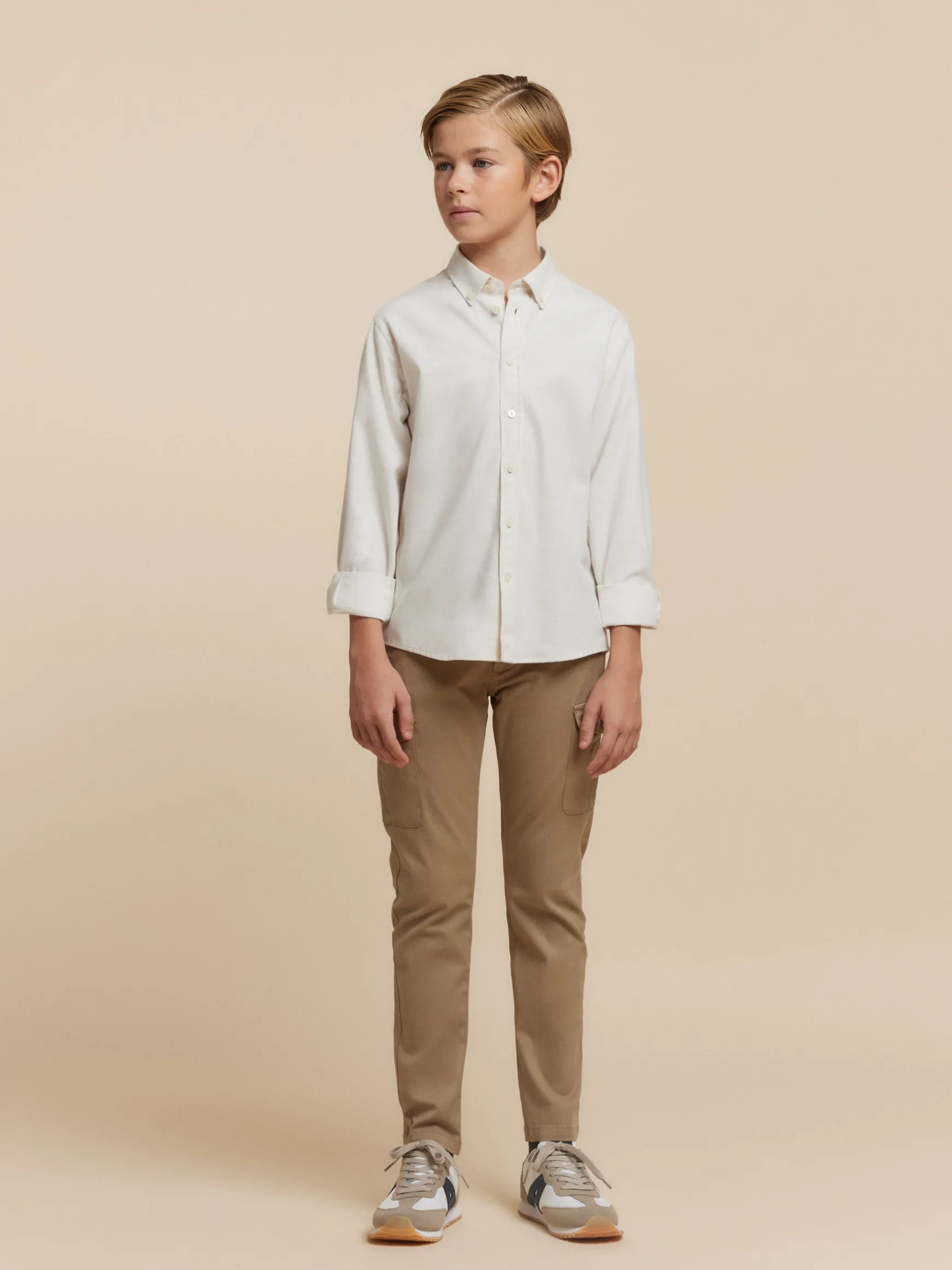 CAMISA FLANNEL TWILL KIDS-Alvaro Moreno Sale