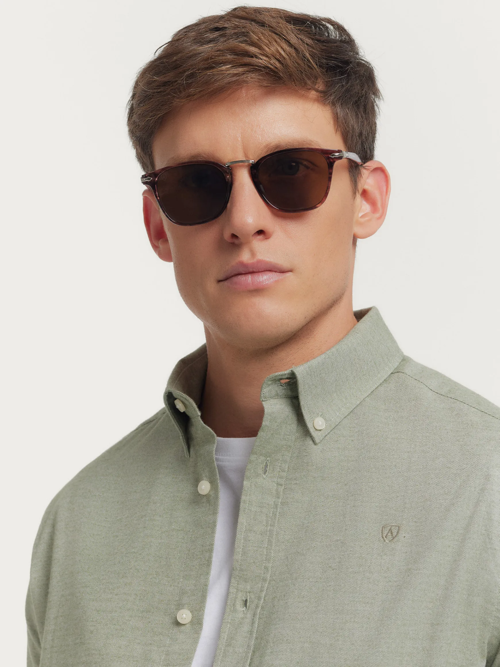 CAMISA FLANNEL TWILL-Alvaro Moreno Hot
