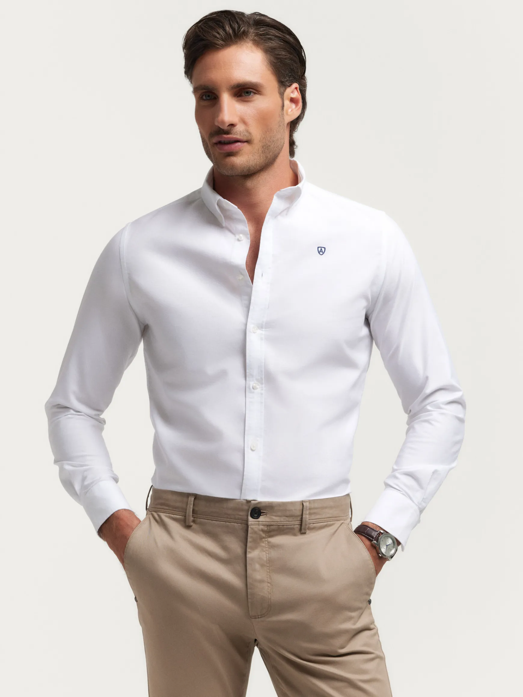 CAMISA OXFORD BASIC-Alvaro Moreno Outlet