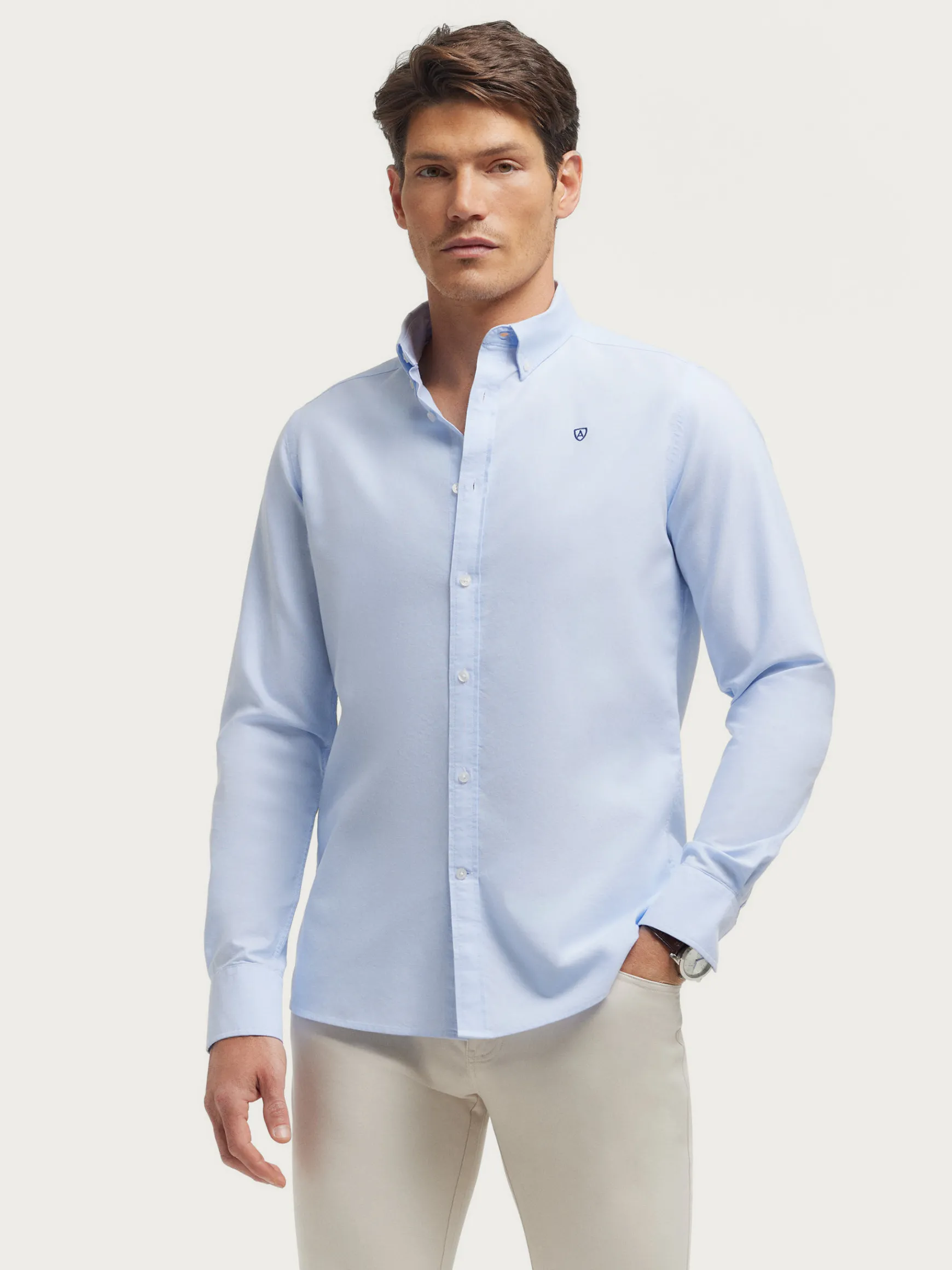 CAMISA OXFORD BASIC-Alvaro Moreno Best