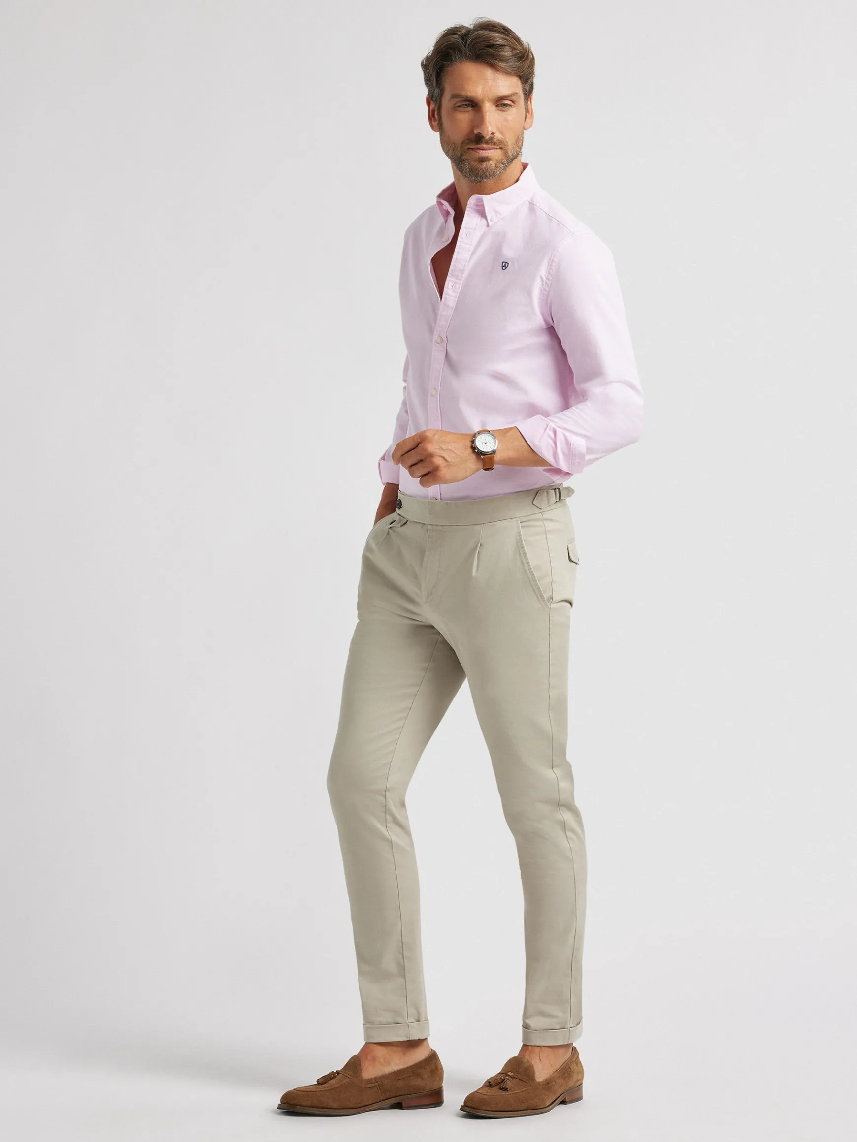 CAMISA OXFORD BASIC-Alvaro Moreno Outlet