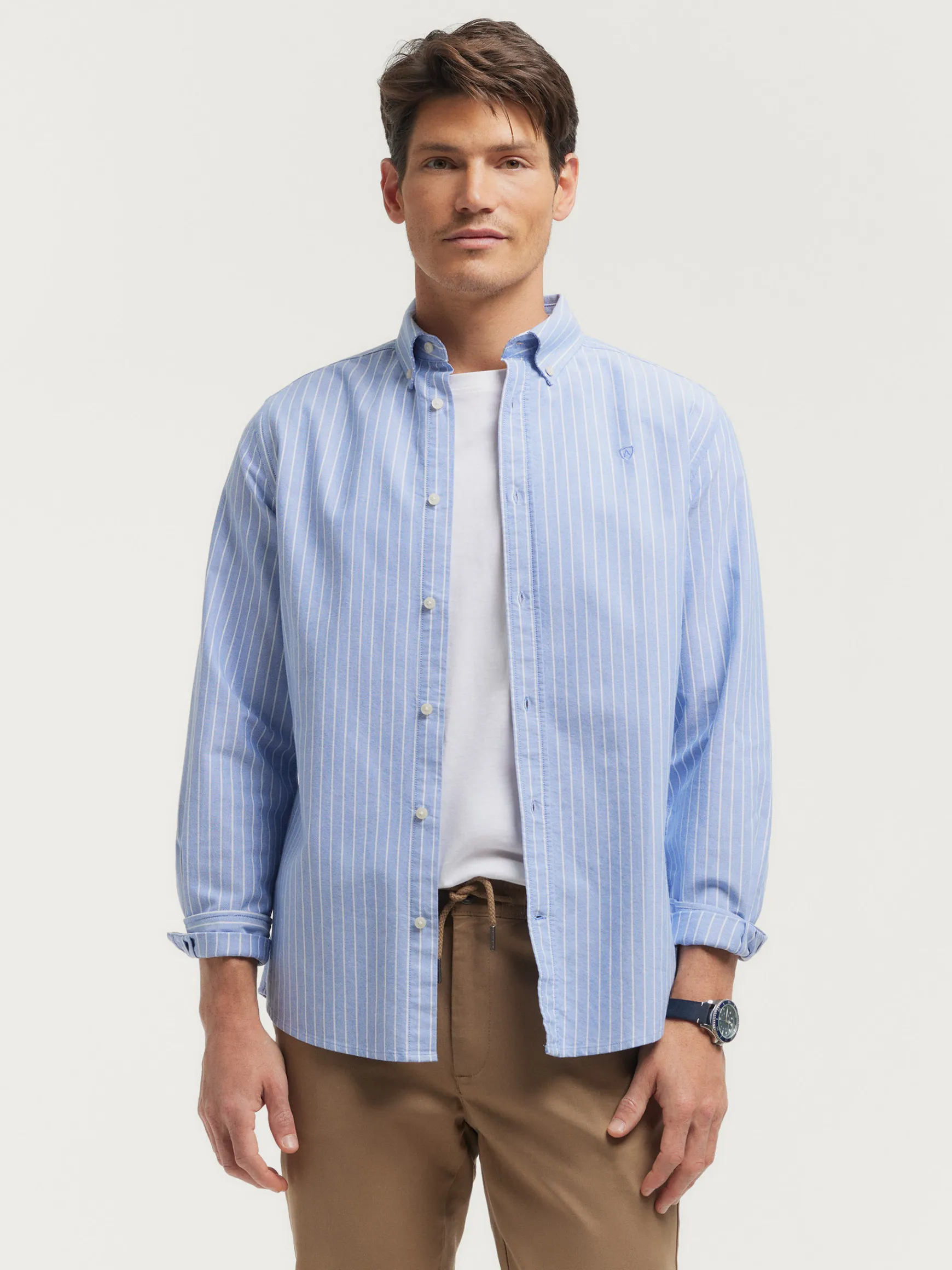CAMISA OXFORD CLUB-Alvaro Moreno