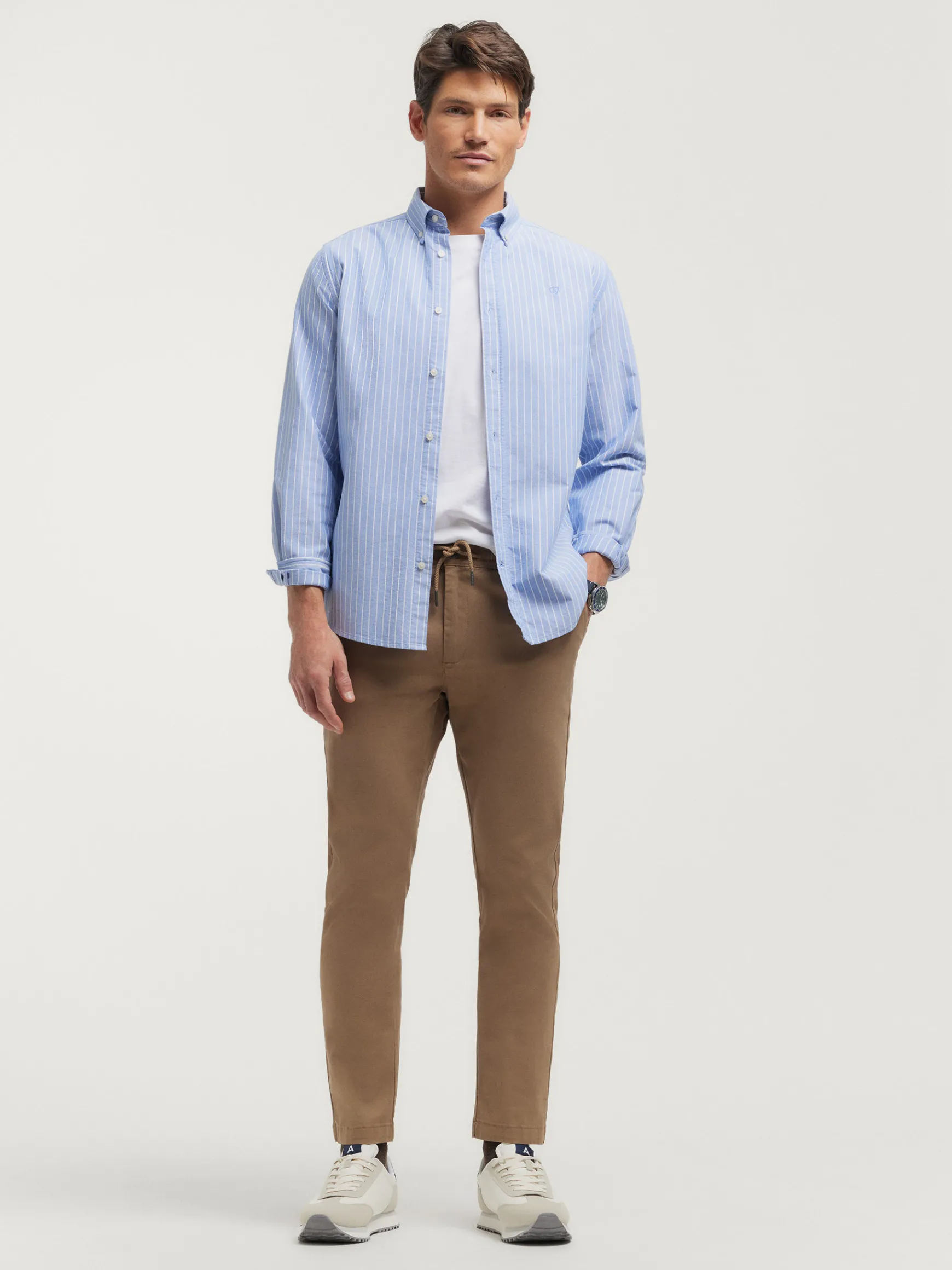 CAMISA OXFORD CLUB-Alvaro Moreno