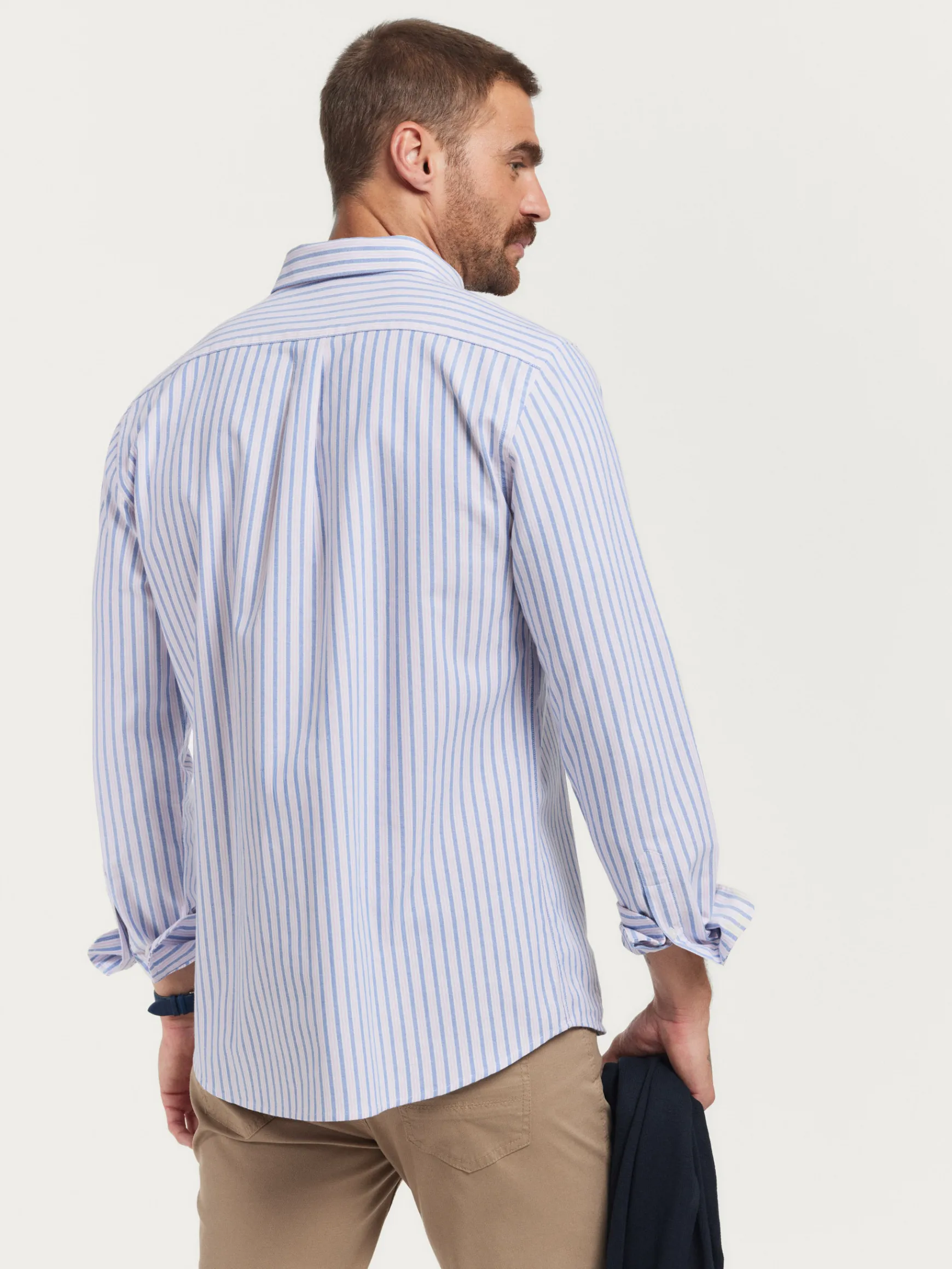 CAMISA OXFORD FANCY STR-Alvaro Moreno Clearance