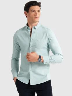 CAMISA OXFORD POCKET DYE-Alvaro Moreno New