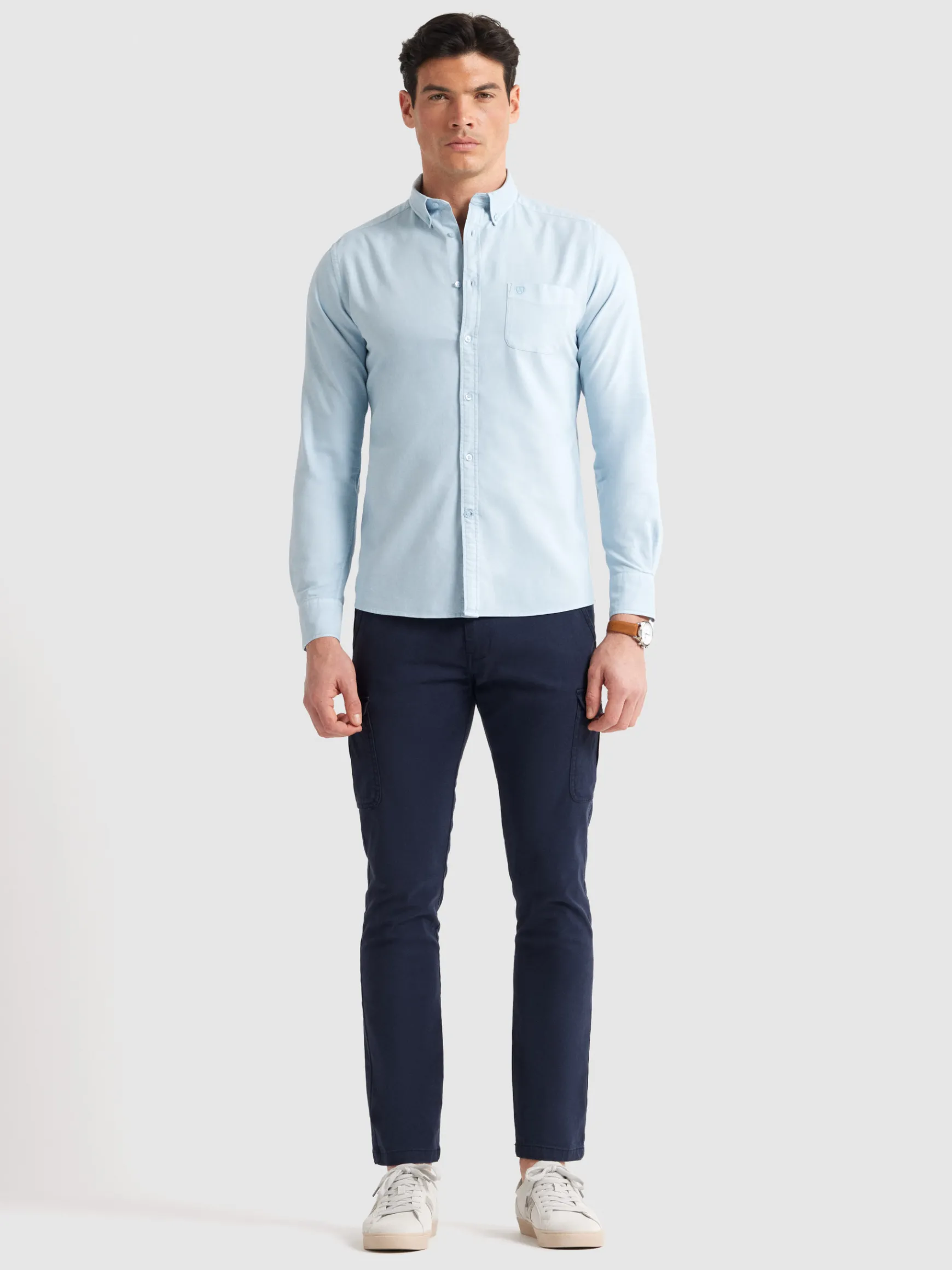 CAMISA OXFORD POCKET DYE-Alvaro Moreno Sale