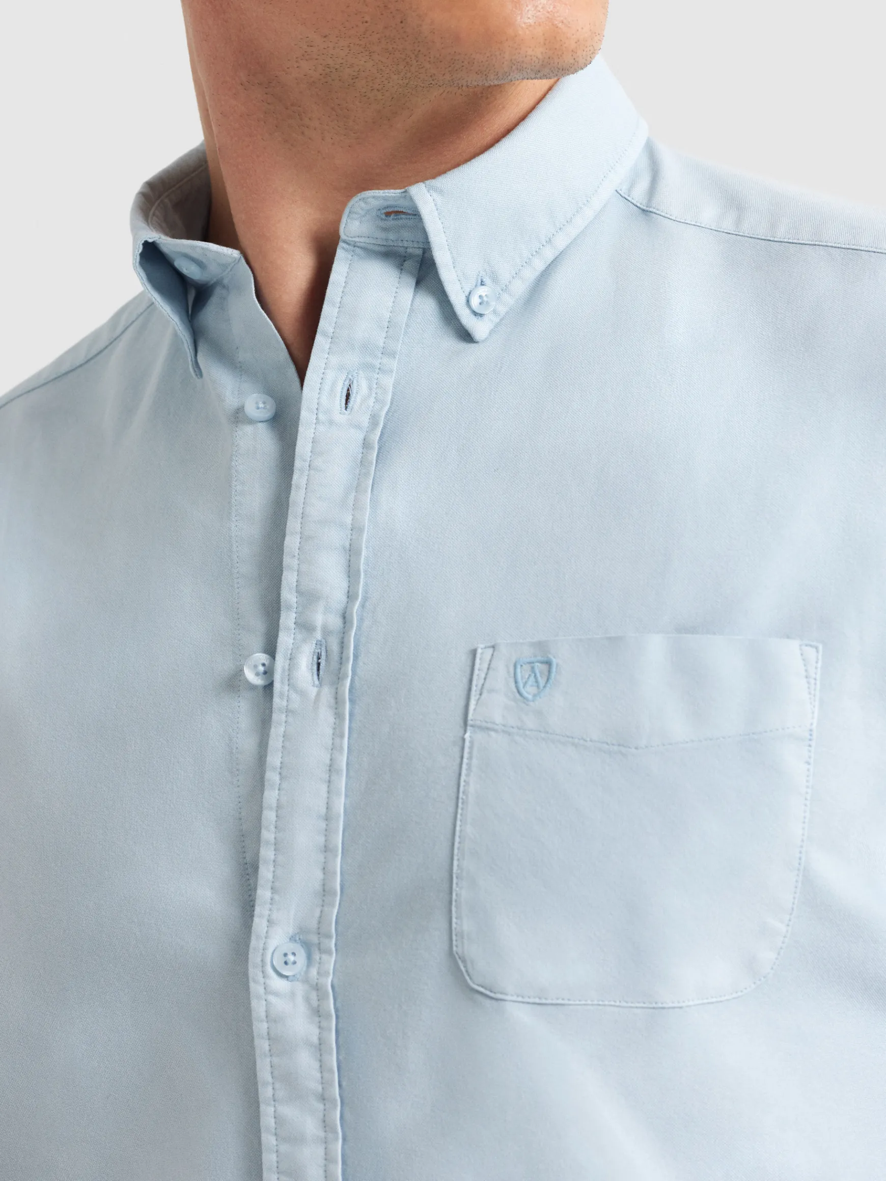 CAMISA OXFORD POCKET DYE-Alvaro Moreno Sale