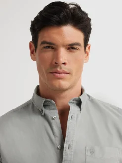 CAMISA OXFORD POCKET DYE-Alvaro Moreno New