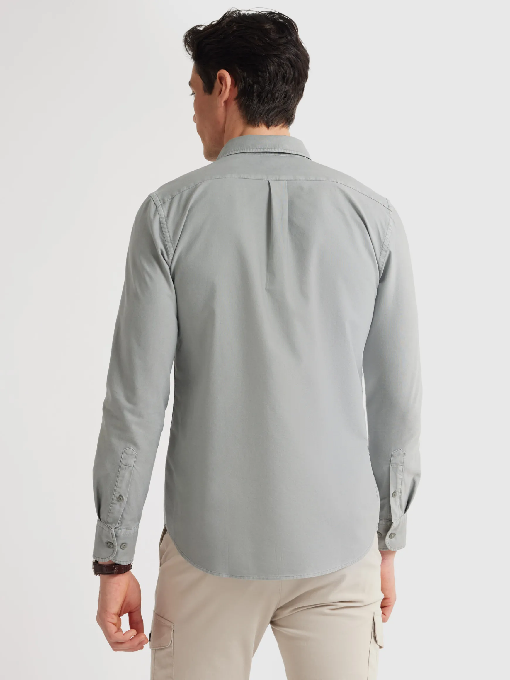 CAMISA OXFORD POCKET DYE-Alvaro Moreno New