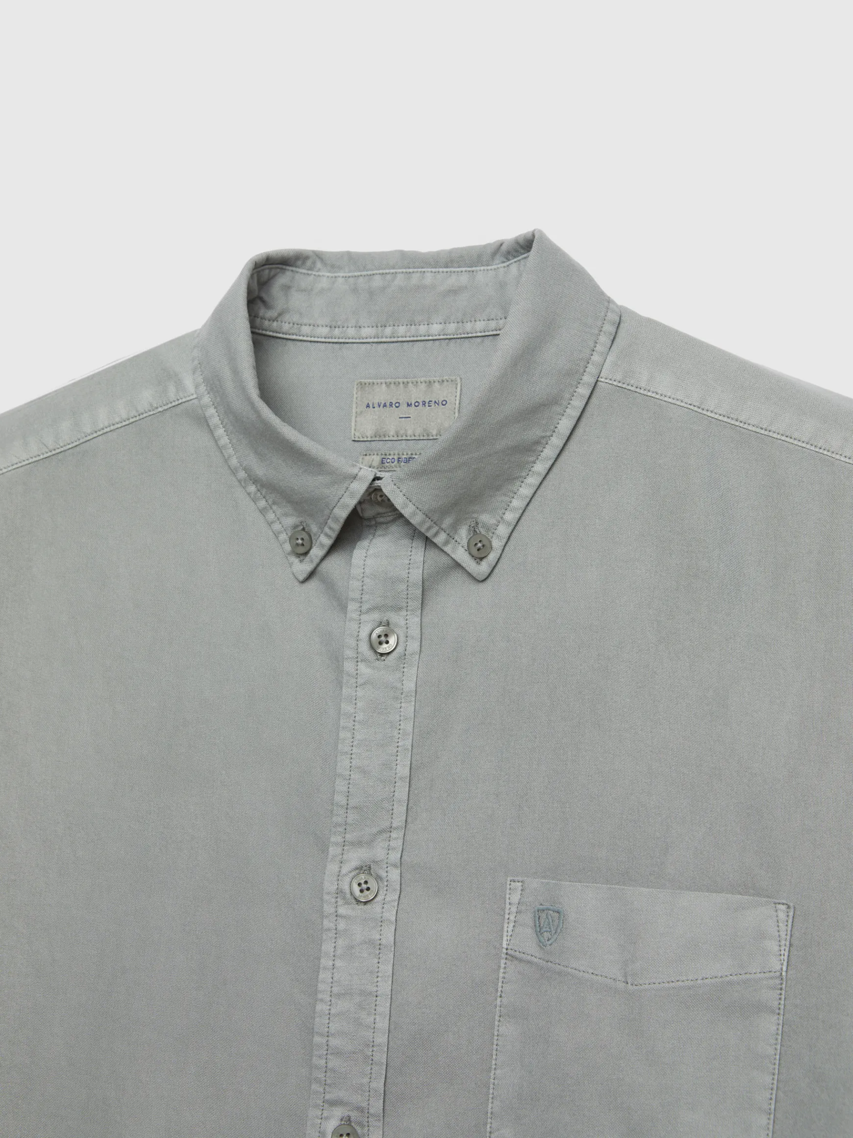 CAMISA OXFORD POCKET DYE-Alvaro Moreno New