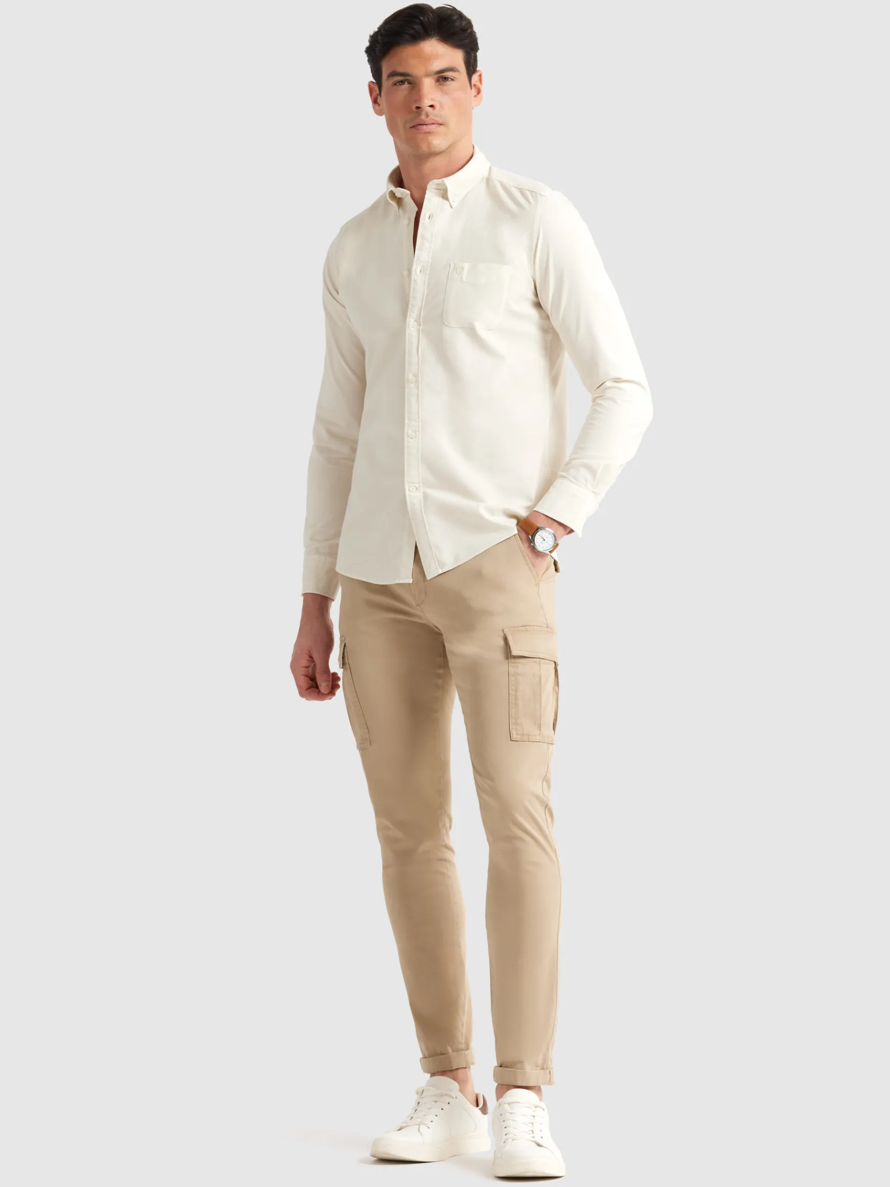 CAMISA OXFORD POCKET DYE-Alvaro Moreno Clearance