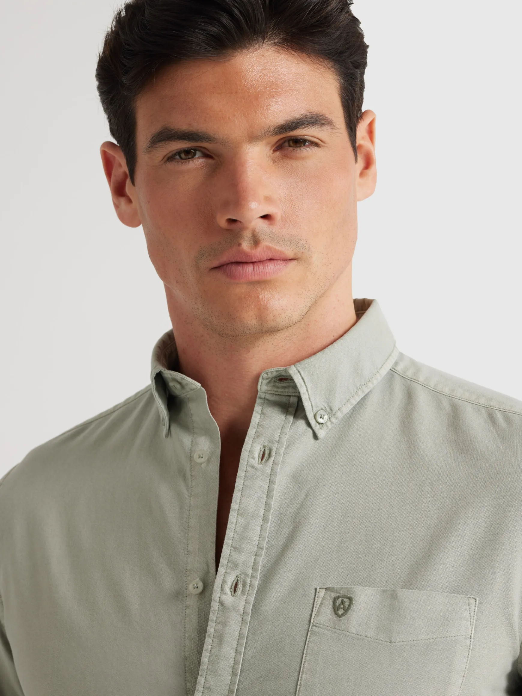 CAMISA OXFORD POCKET DYE-Alvaro Moreno Best