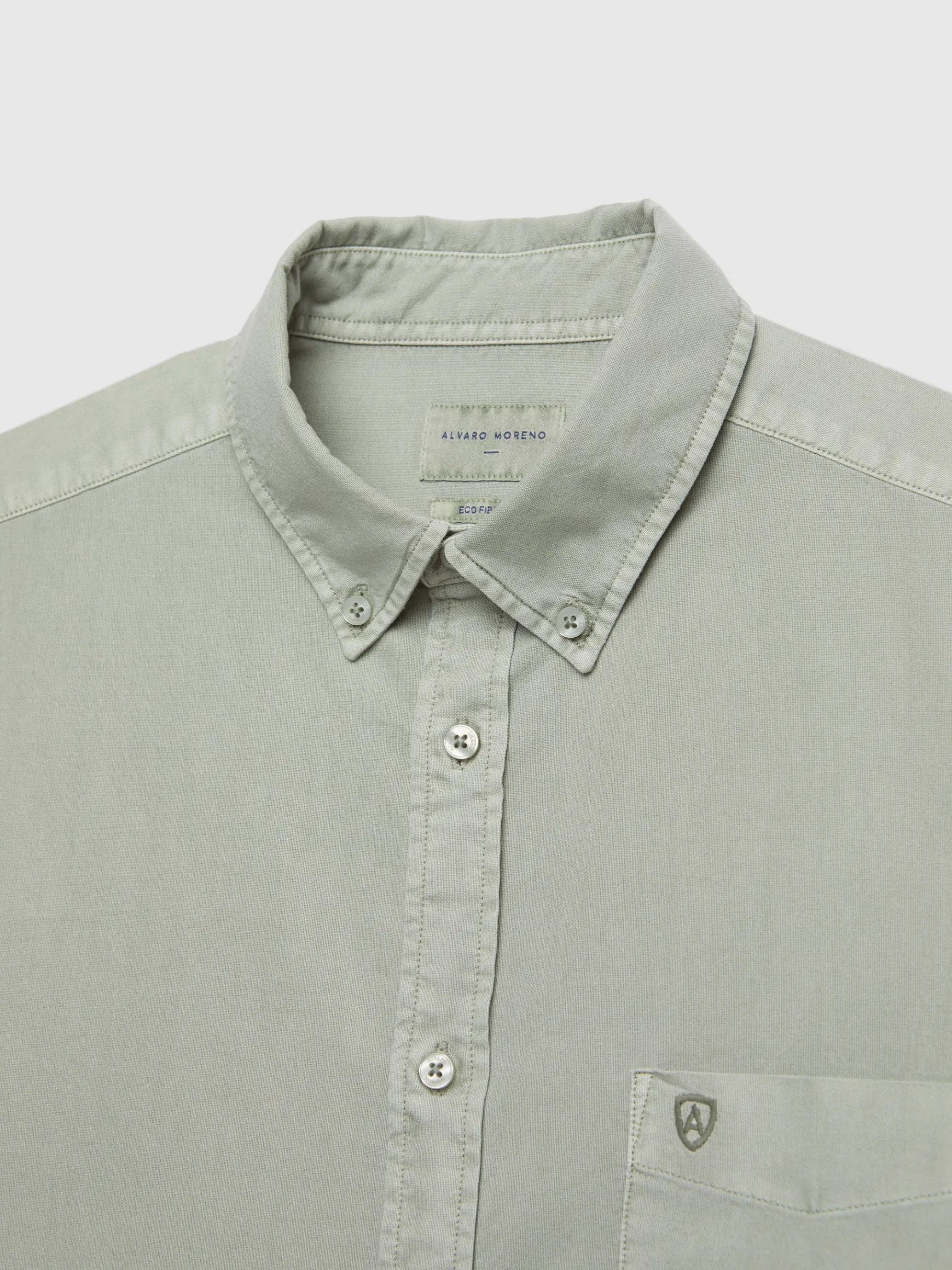CAMISA OXFORD POCKET DYE-Alvaro Moreno Best