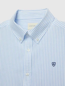 CAMISA OXFORD RAYAS BASIC-Alvaro Moreno Best