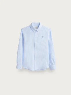 CAMISA OXFORD RAYAS KIDS-Alvaro Moreno New