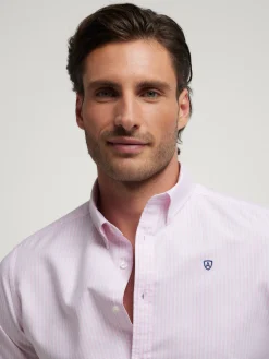 CAMISA OXFORD RAYAS-Alvaro Moreno Best