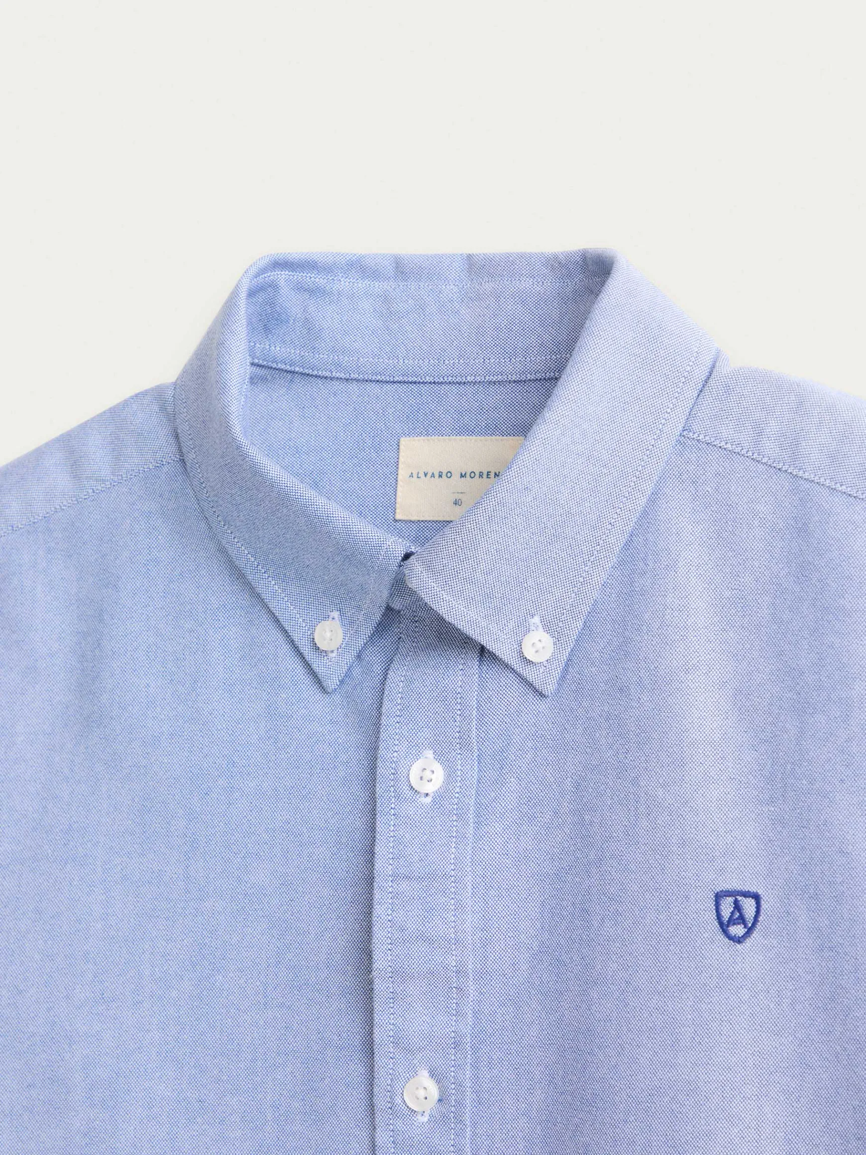 CAMISA OXFORD SOLID-Alvaro Moreno