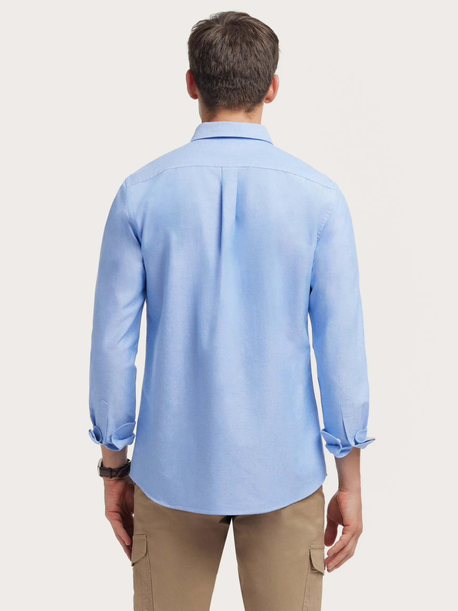 CAMISA OXFORD SOLID-Alvaro Moreno New