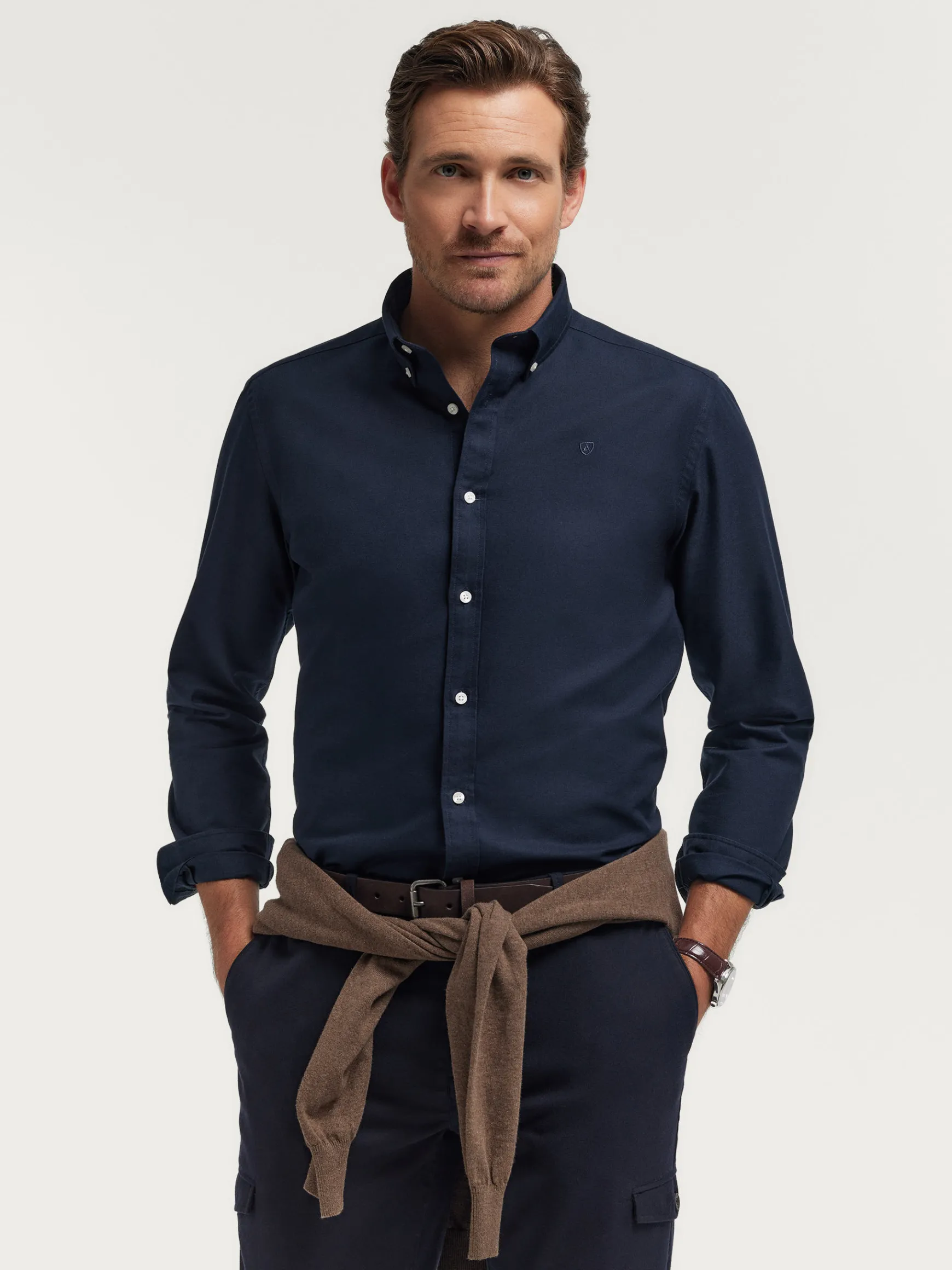 CAMISA OXFORD SOLID-Alvaro Moreno Outlet